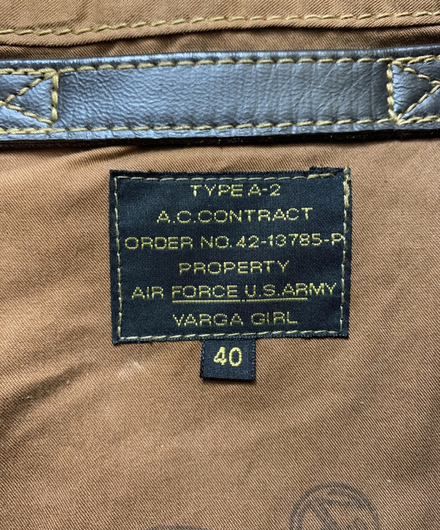 中古・古着通販】VARGA GIRL (バルガ ガール) レザージャケット