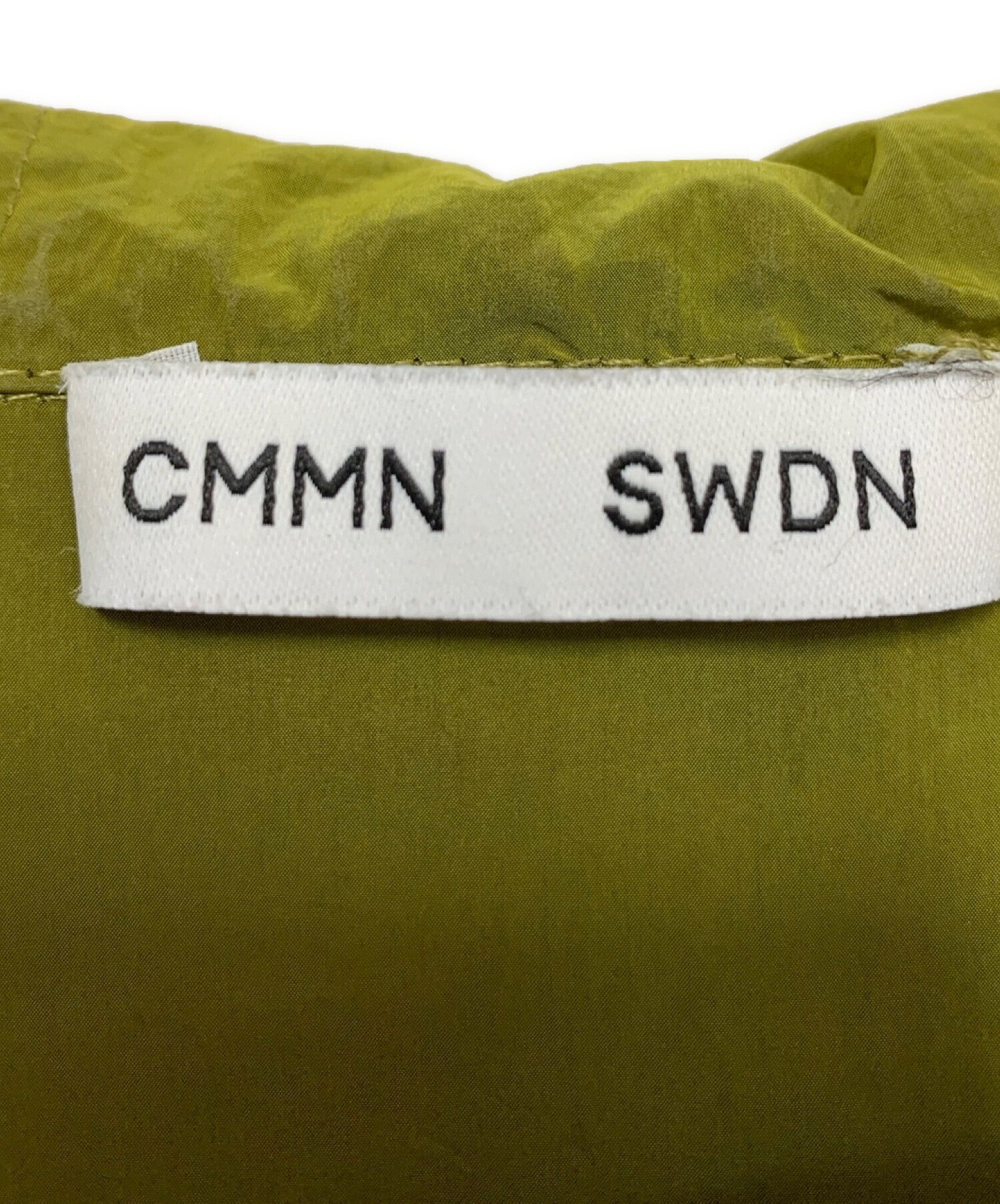 CMMN SWDN (コモンスウェーデン) ナイロンジャケット グリーン サイズ:48