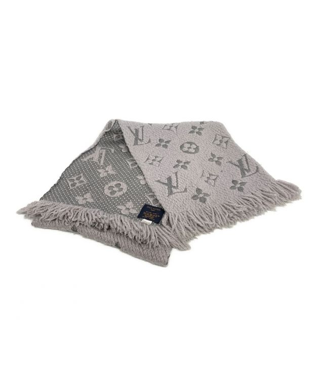 中古・古着通販】LOUIS VUITTON (ルイ ヴィトン) マフラー グレー 