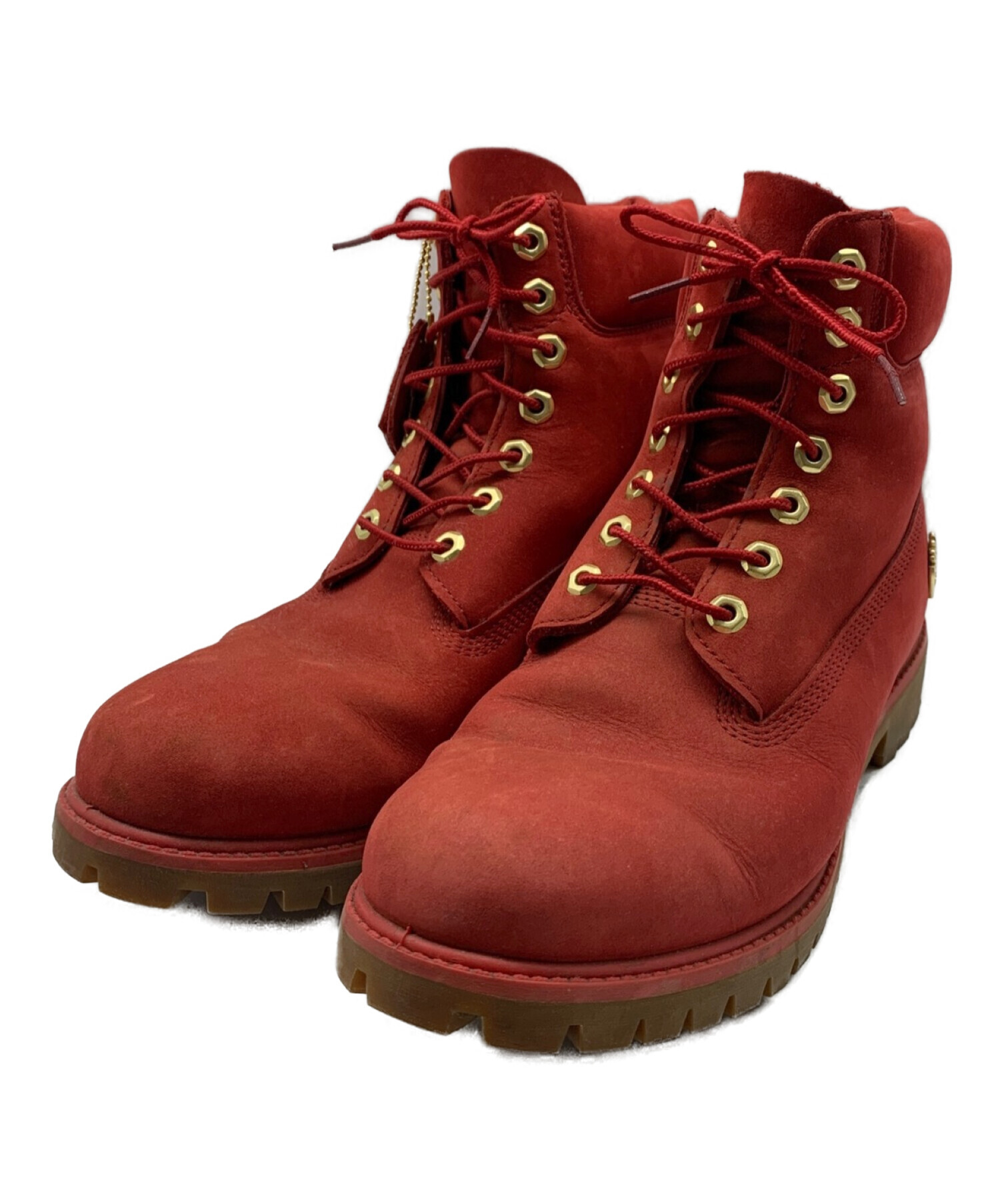中古・古着通販】Timberland (ティンバーランド) 6インチブーツ レッド 