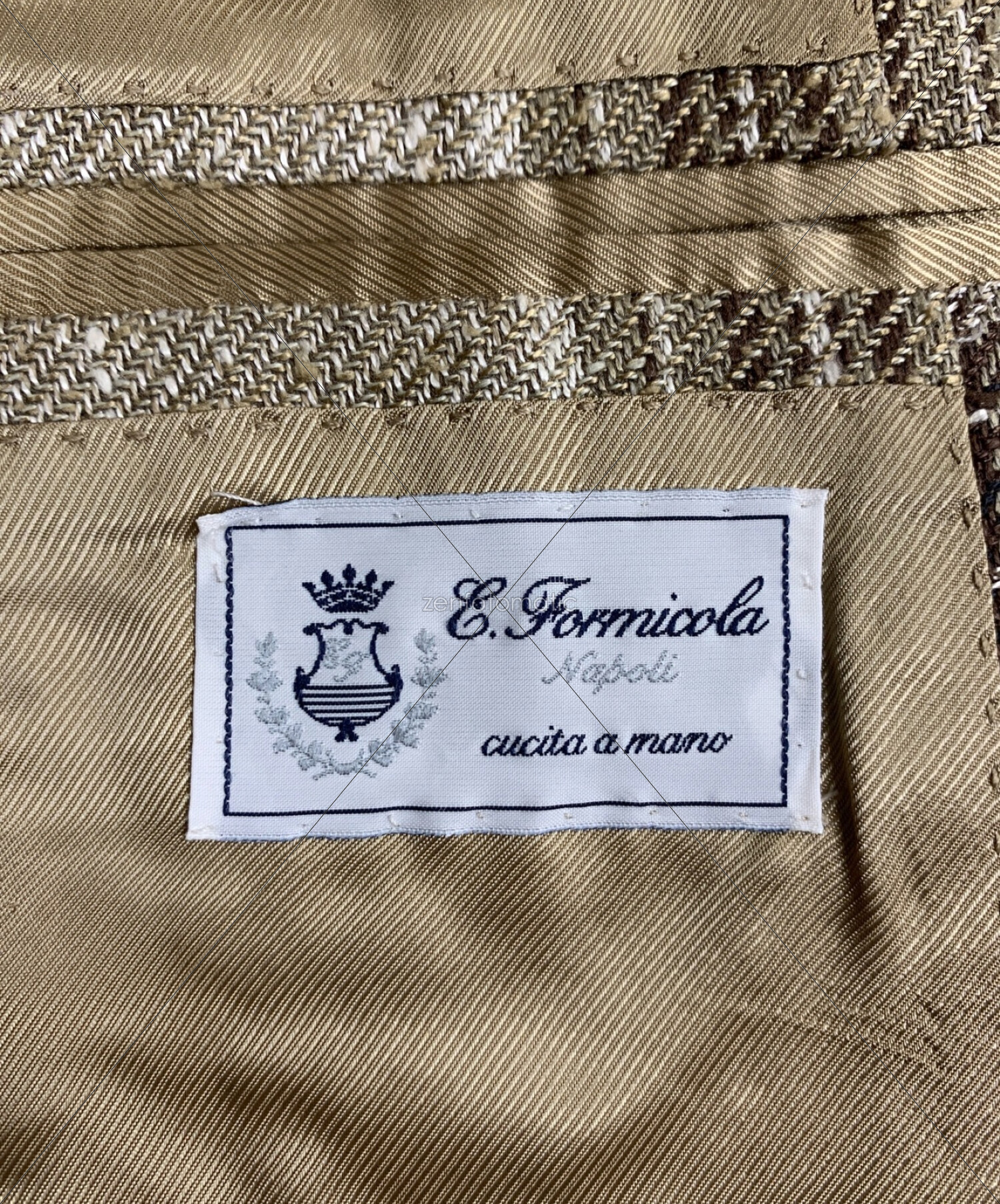 中古・古着通販】Errico Formicola (エリコフォルミコラ) テーラード 
