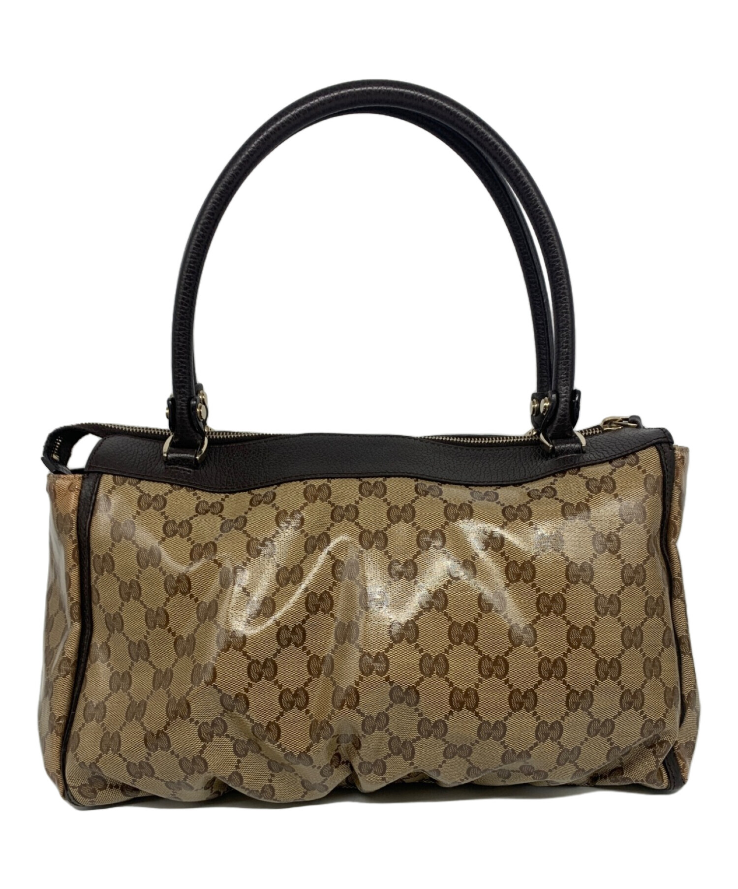 中古・古着通販】GUCCI (グッチ) GGクリスタル アビー トートバッグ 