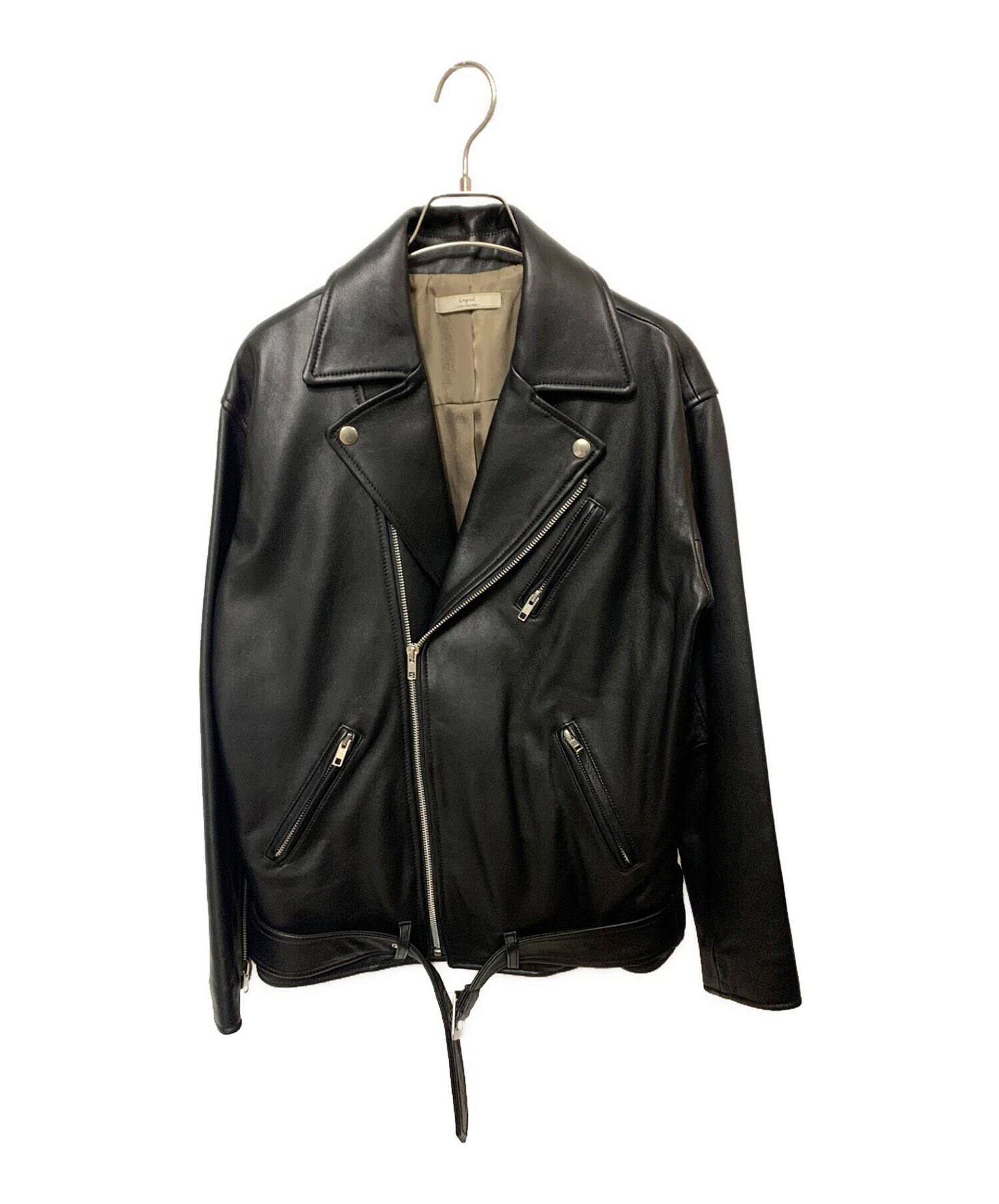 ungrid リアルレザーライダース M 美品 未使用Ungrid リアルレザー