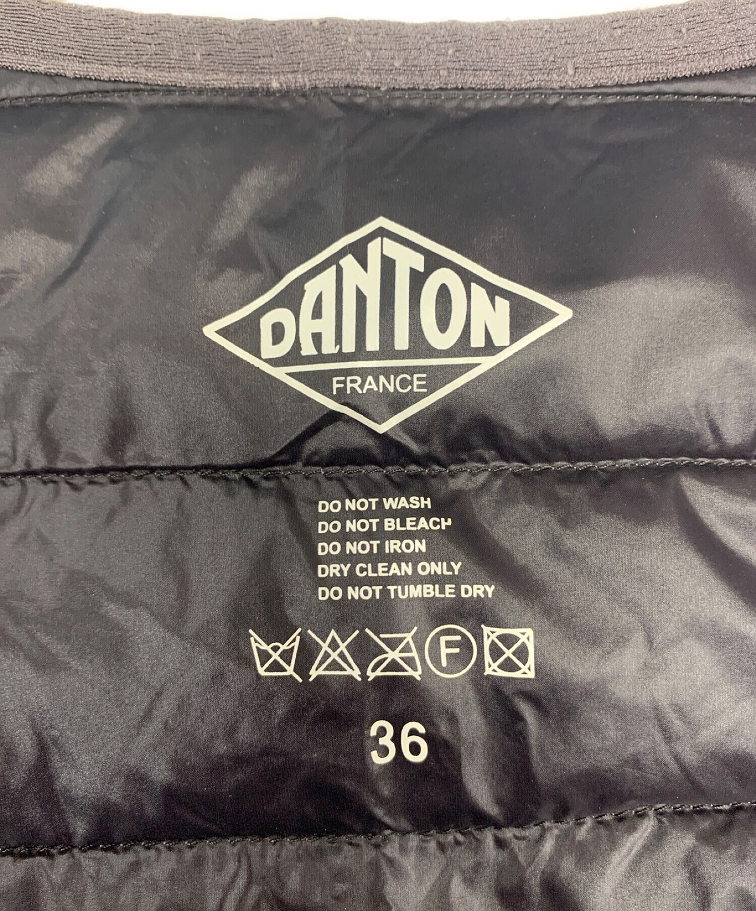 DANTON (ダントン) ダウンジャケット グレー サイズ:36