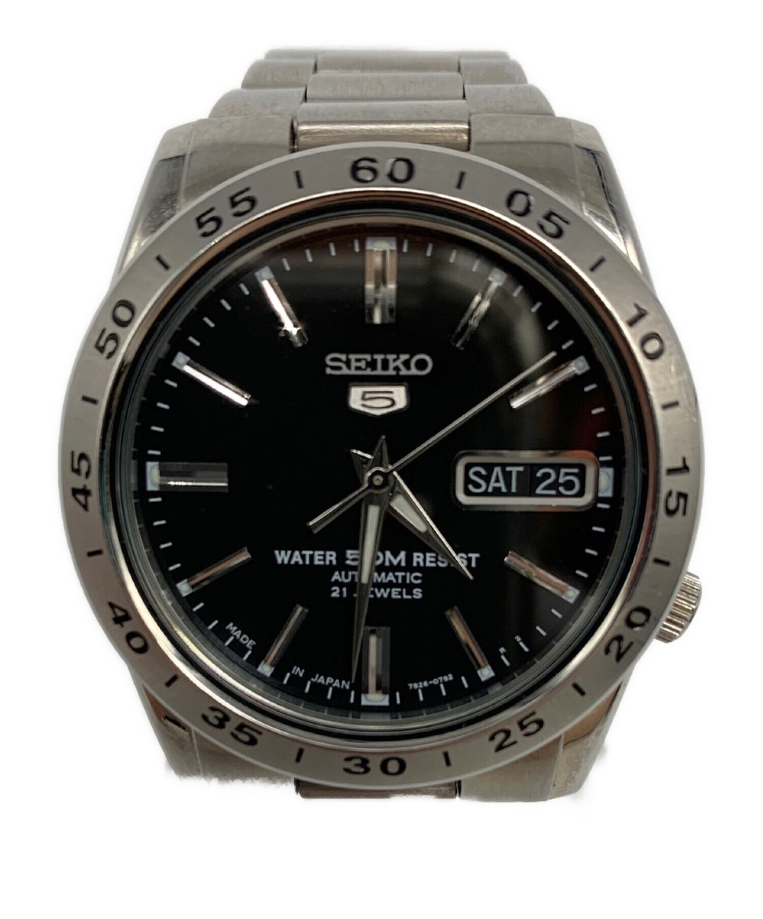 セイコーダイバーウォッチAT7s260050デイデイトラウンドメンズ596518  