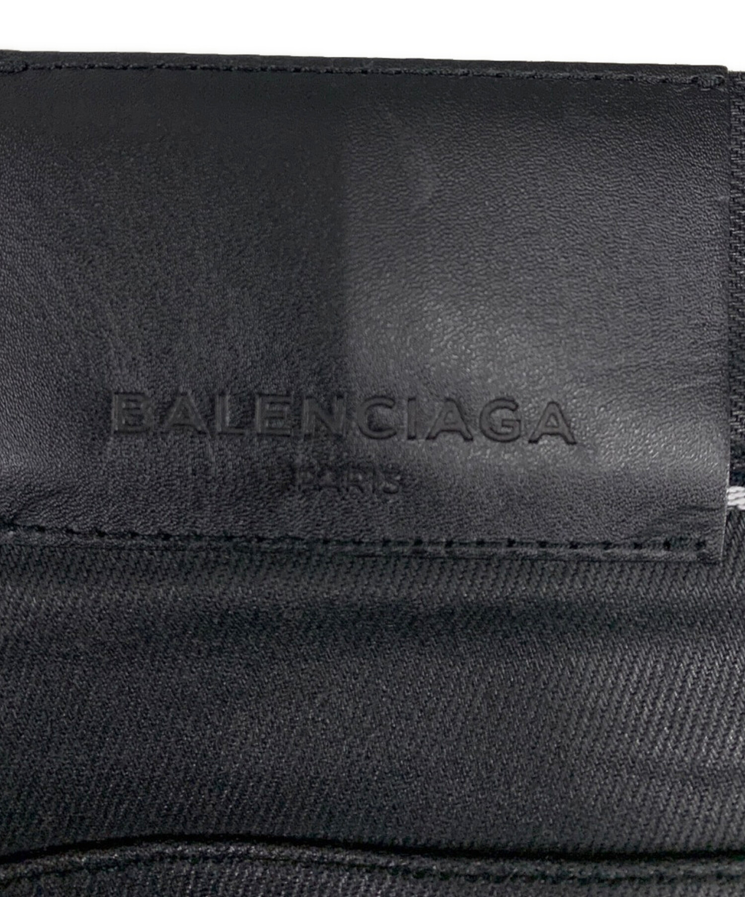 中古・古着通販】BALENCIAGA (バレンシアガ) コーティングデニムパンツ