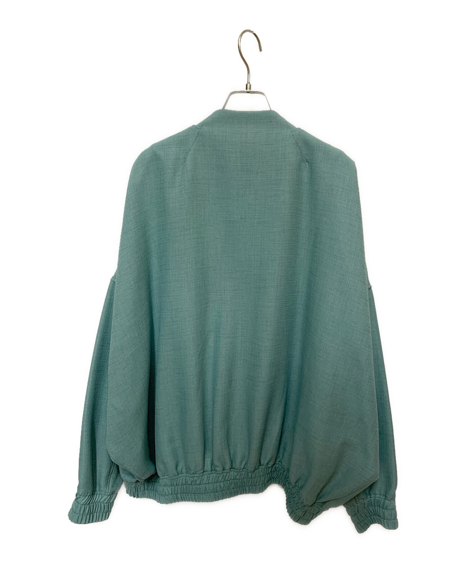 中古・古着通販】Sise (シセ) 刺繍バルーンブルゾン グリーン サイズ:1  