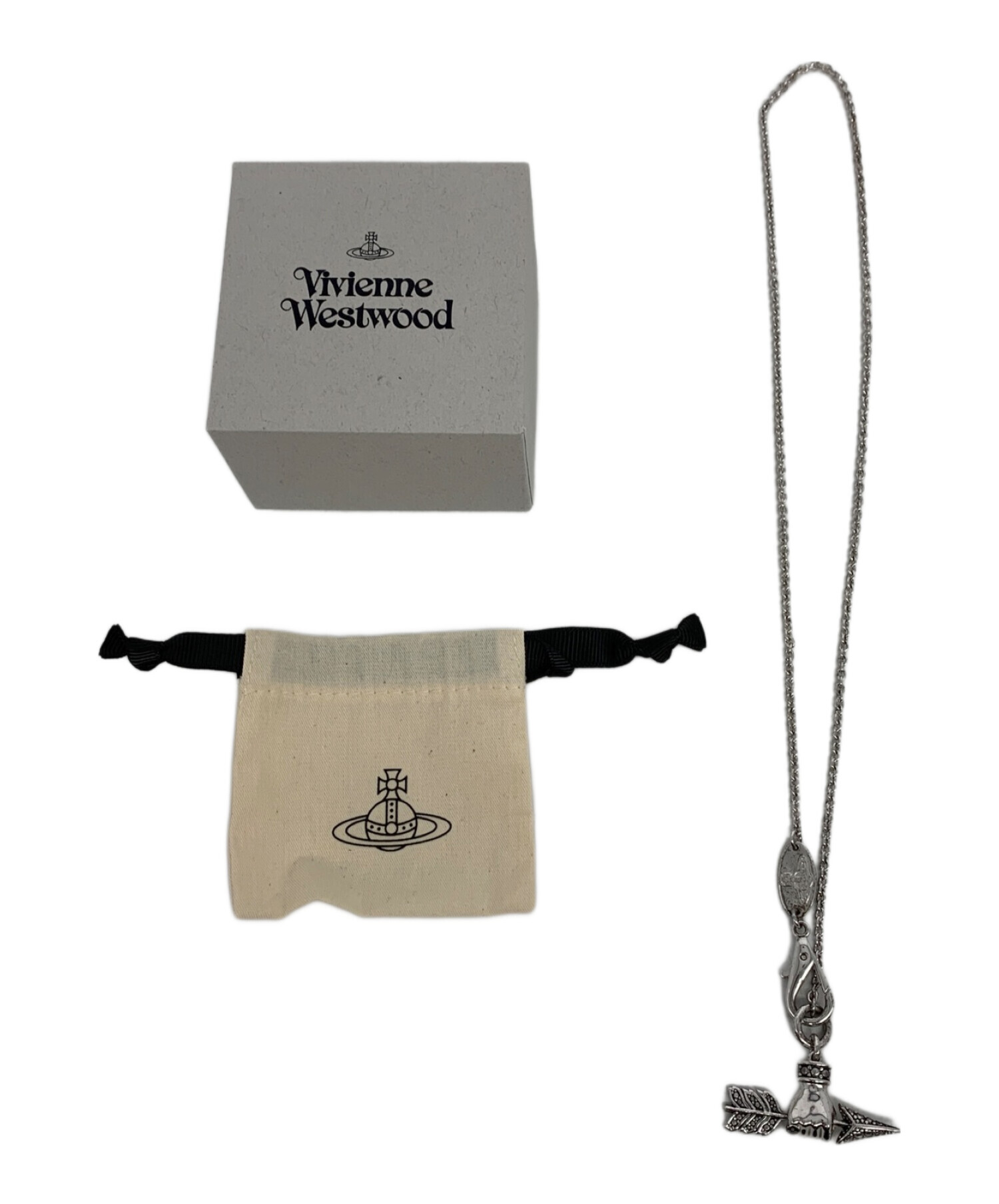 vivienne westwood ネックレス ハンド ボーン｜ファッション