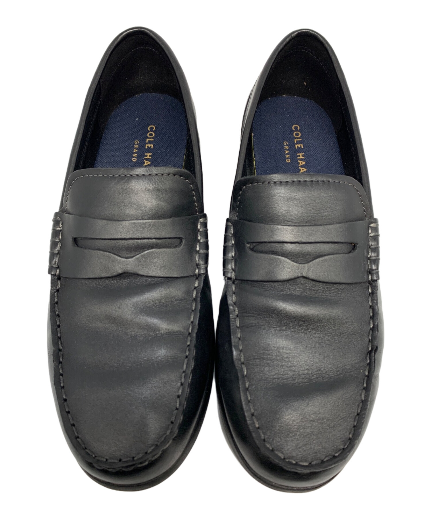 中古・古着通販】COLE HAAN (コールハーン) コインローファー ブラック 