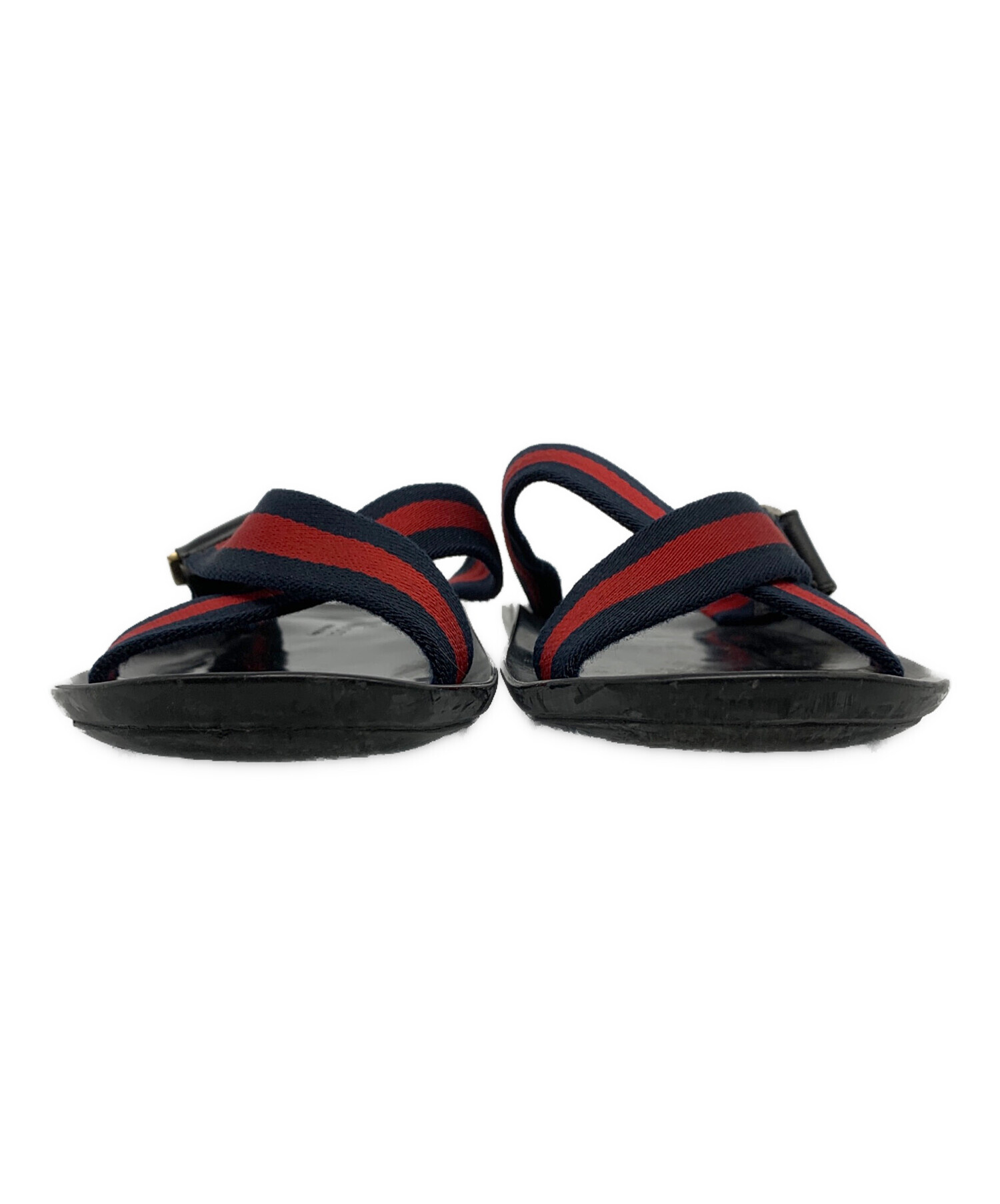 中古・古着通販】GUCCI (グッチ) シェリーライン クロスベルトサンダル 