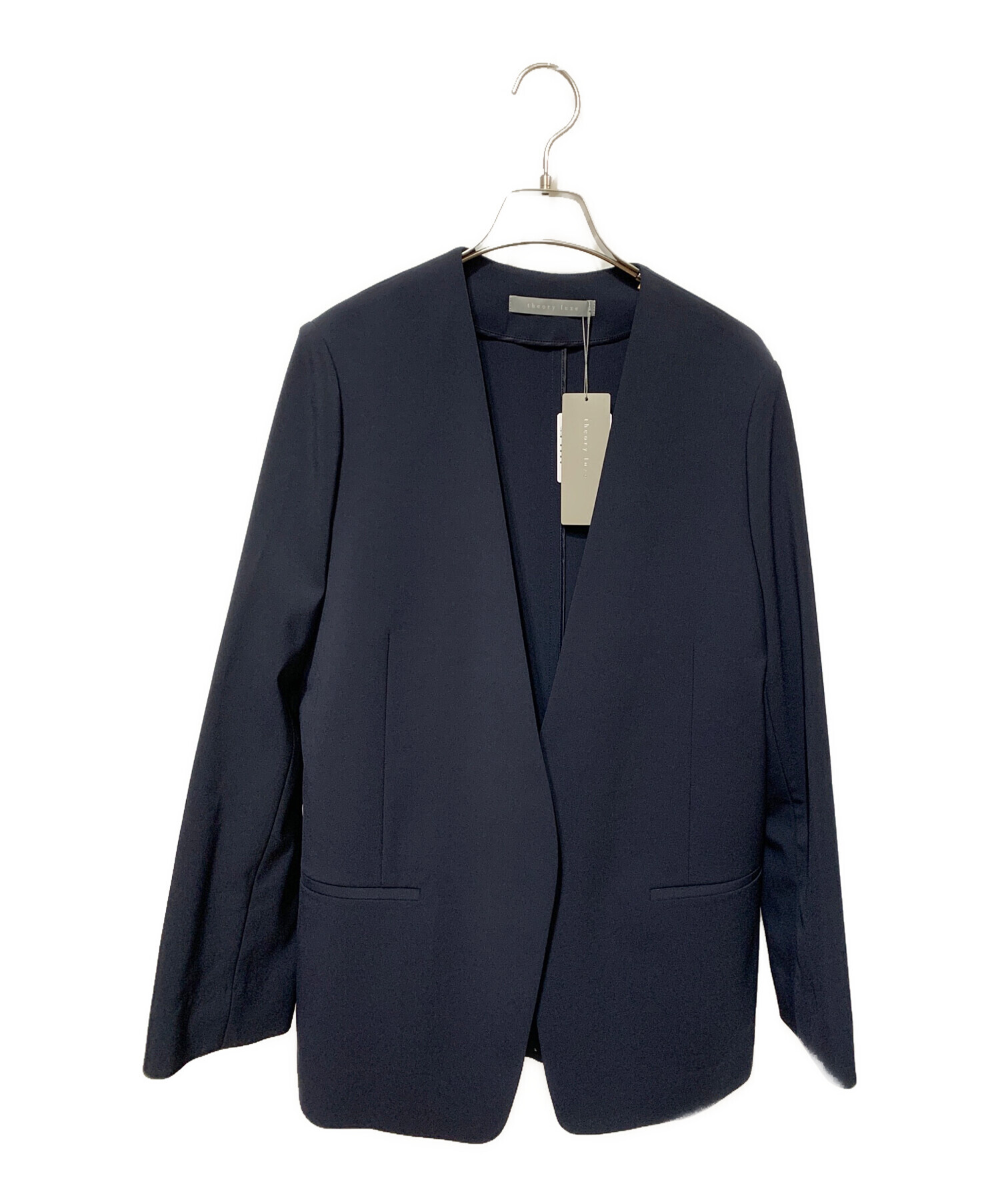 theory luxe テーラードジャケット 038 ブラック 中古・古着通販】theory luxe (セオリーリュクス) テーラード