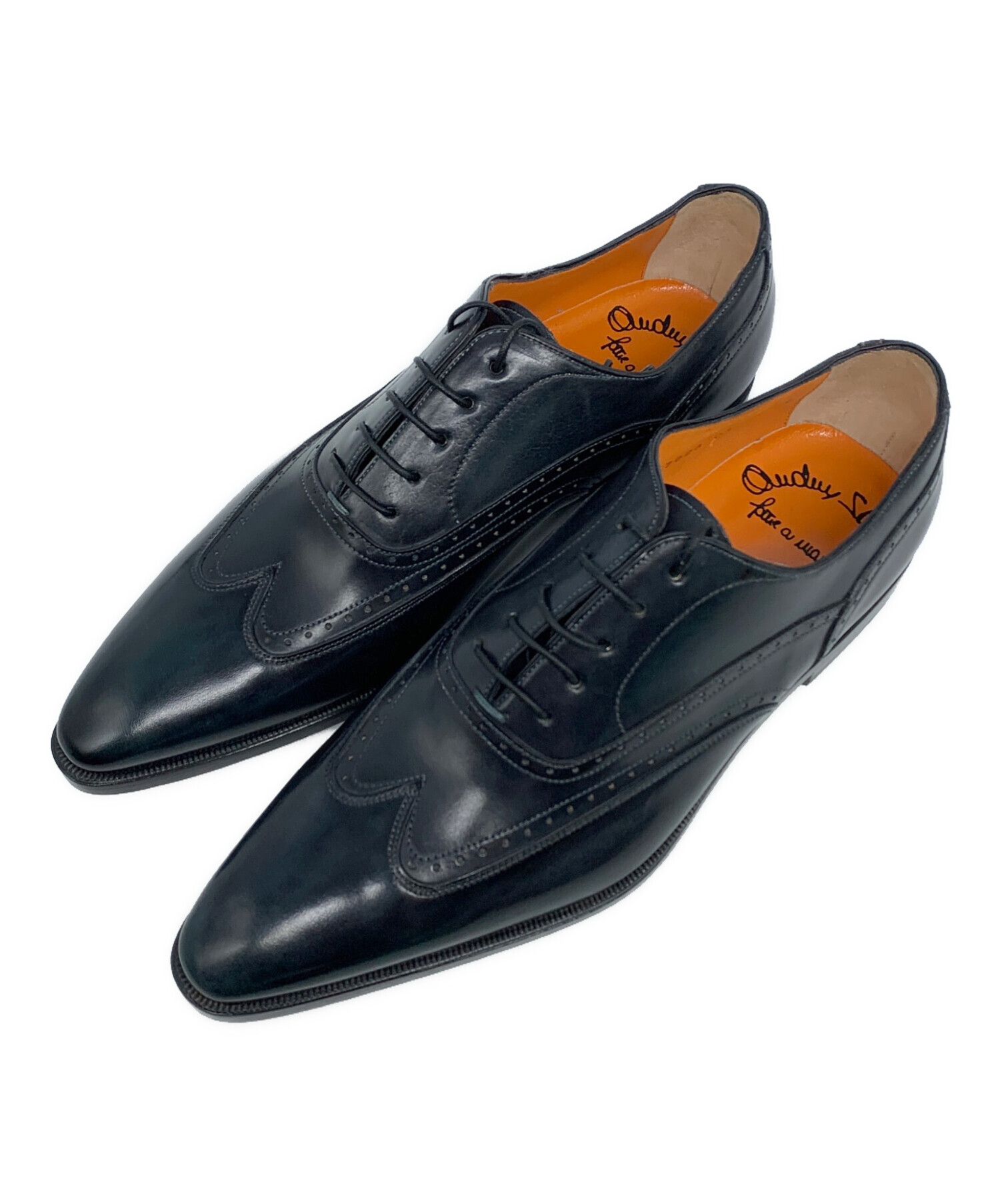 中古・古着通販】Santoni (サントーニ) レザーブローグシューズ 