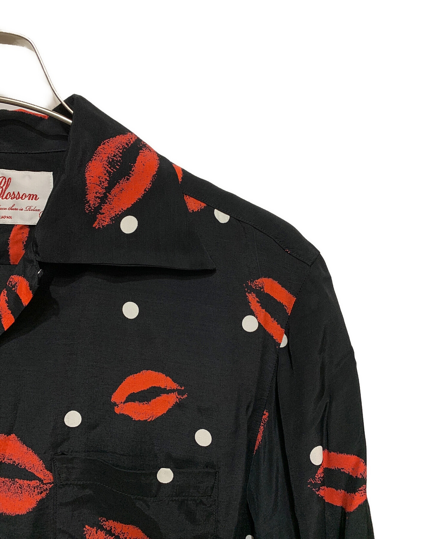Aloha Blossom アロハシャツ KISS / BROWN 42｜トップス