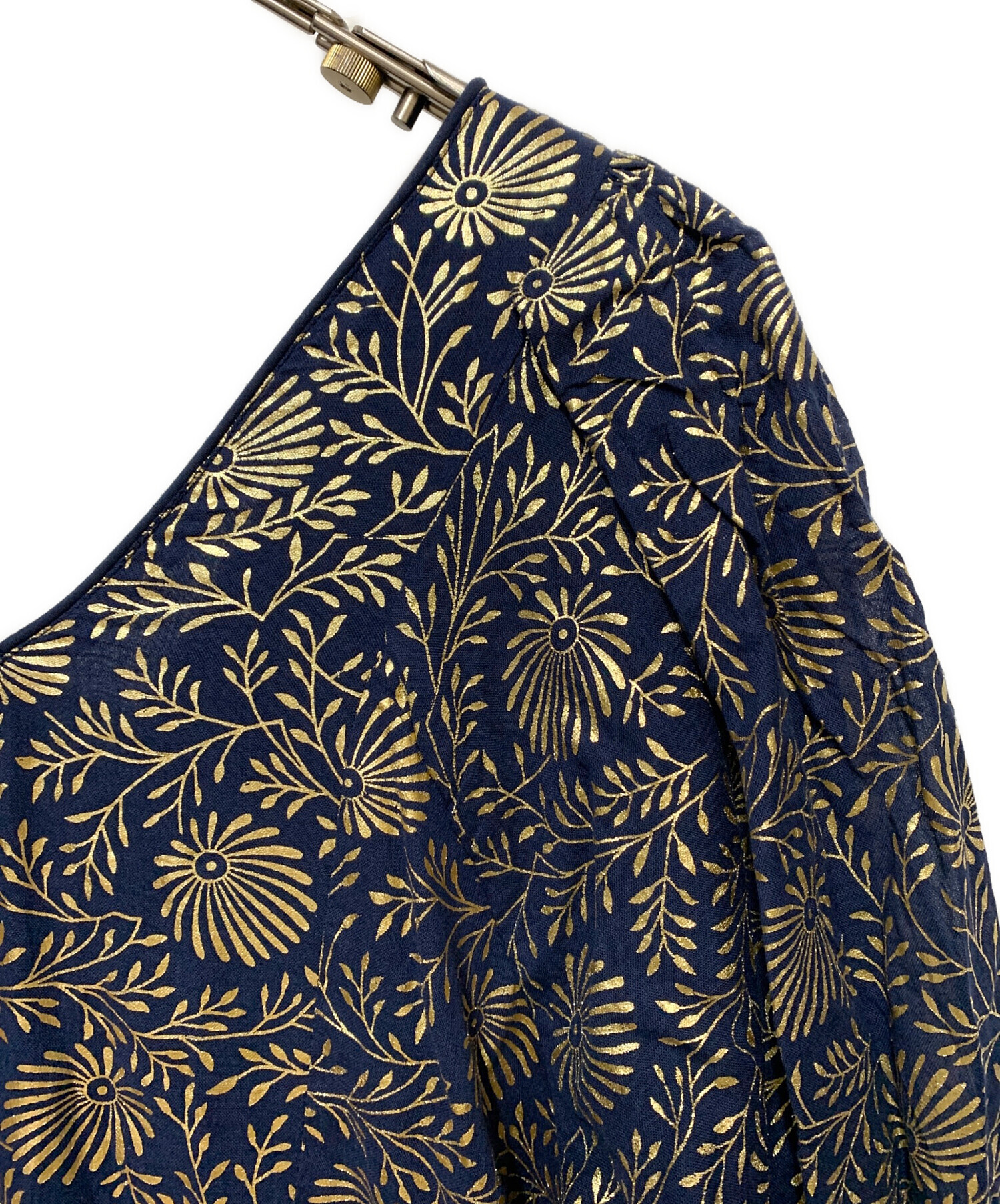 中古・古着通販】ne quittez pas (ヌキテパ) Cotton Voile Foil Flower  