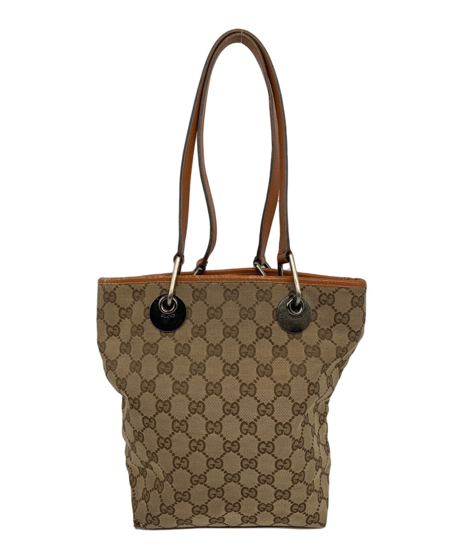 中古・古着通販】GUCCI (グッチ) GGキャンバスミニトートバッグ 