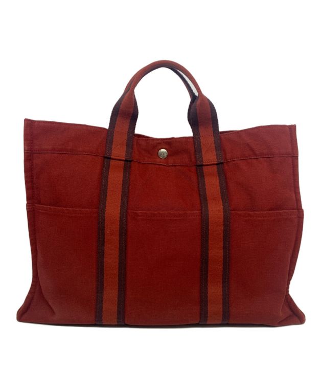 中古・古着通販】HERMES (エルメス) フールトゥMM レッド｜ブランド 