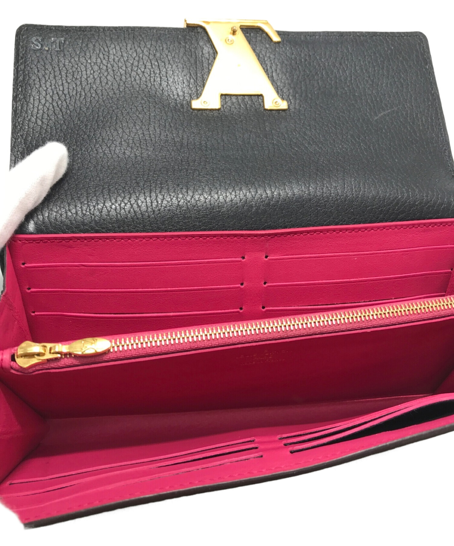 中古・古着通販】LOUIS VUITTON (ルイ ヴィトン) 2つ折り長財布 