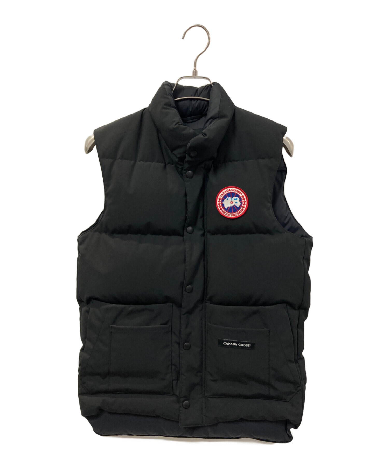 中古・古着通販】CANADA GOOSE (カナダグース) ダウンベスト ブラック 