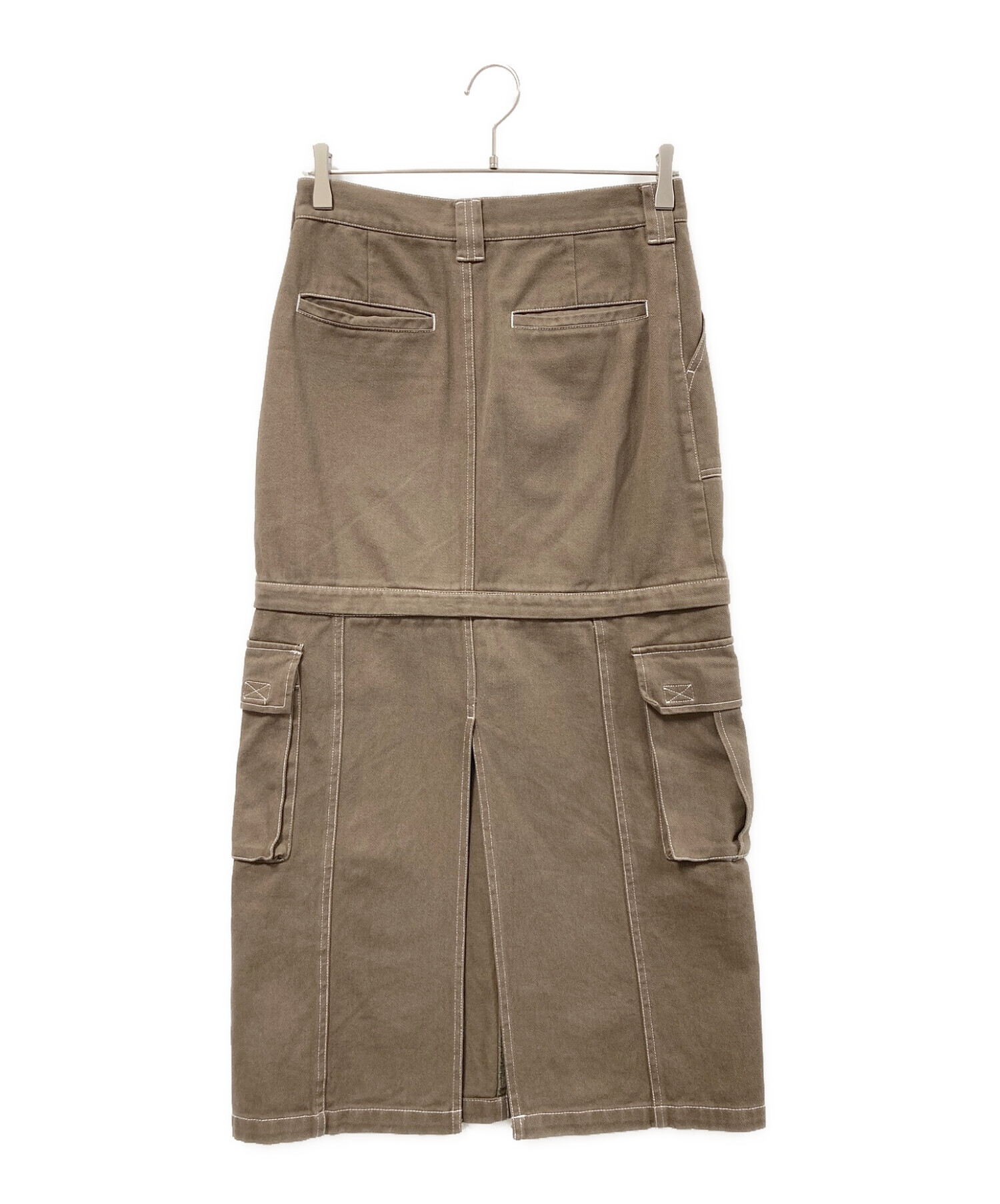 中古・古着通販】X-girl (エックスガール) CONVERTIBLE SKIRT カーキ  