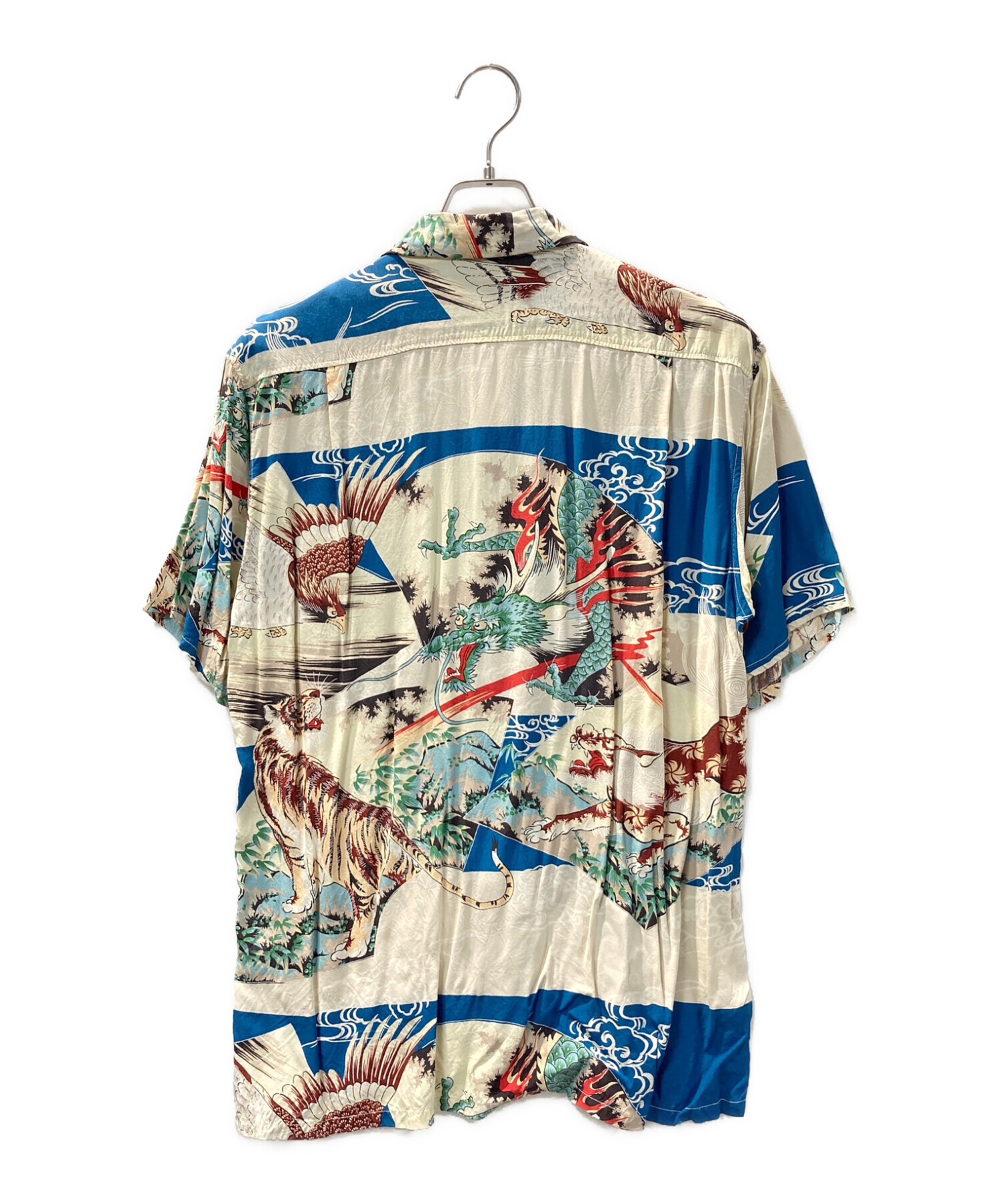 中古・古着通販】Sun Surf (サンサーフ) 四つ巴アロハシャツ/鷲・虎 