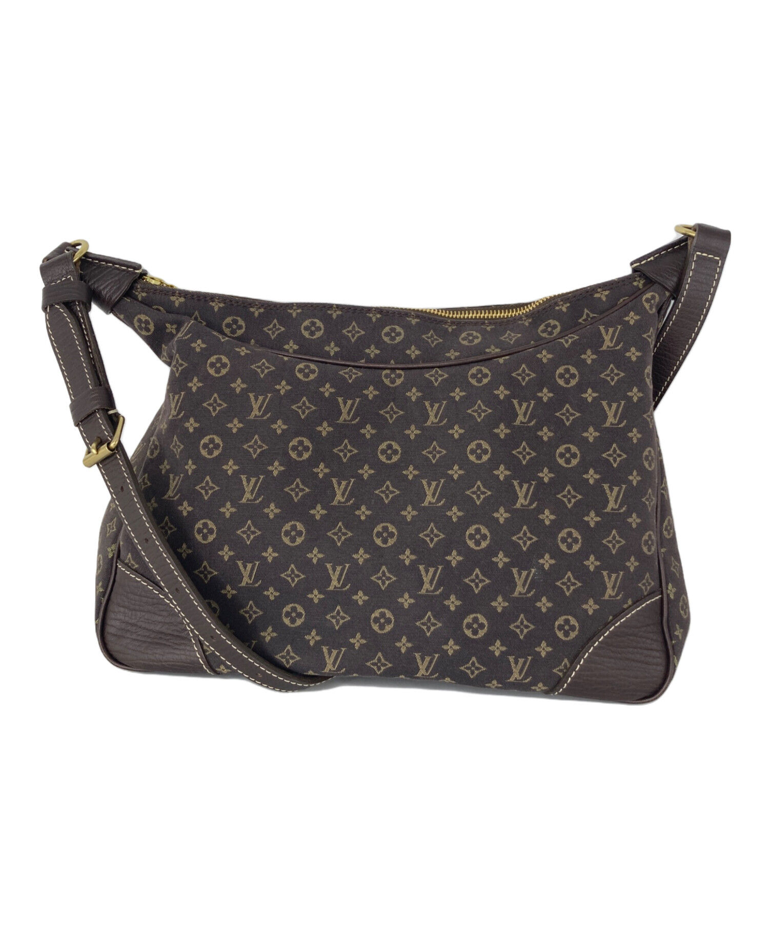 ルイヴィトン ショルダーバッグ ブローニュ ミニラン 三日月 茶色 バッグ 