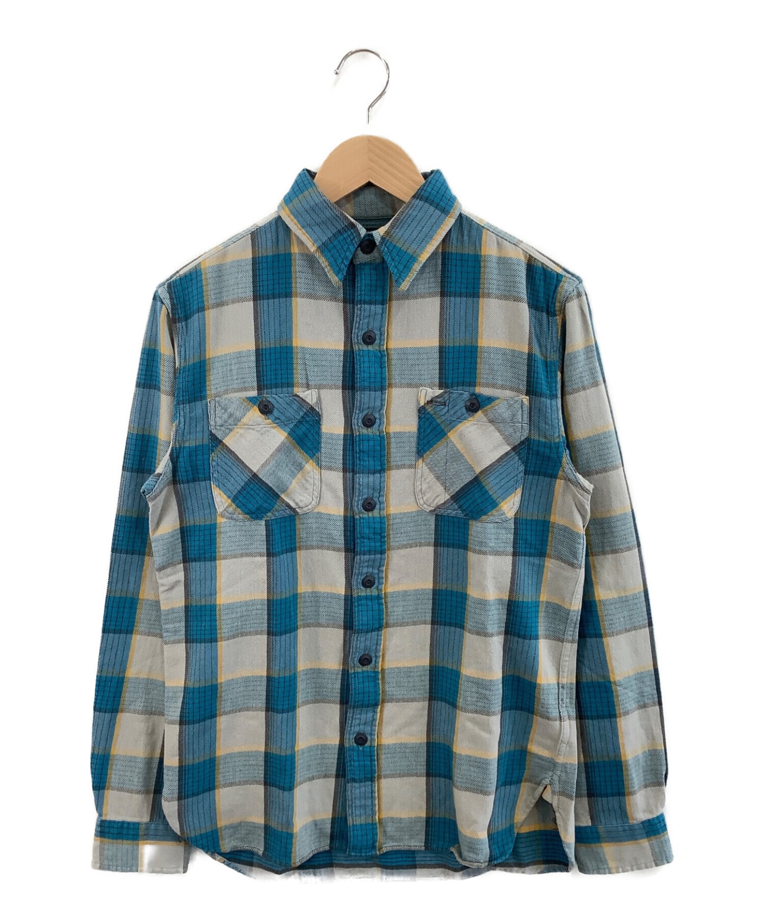 rrl チェック ネルシャツ ダブルアールエル rJR5T-m27479713640 