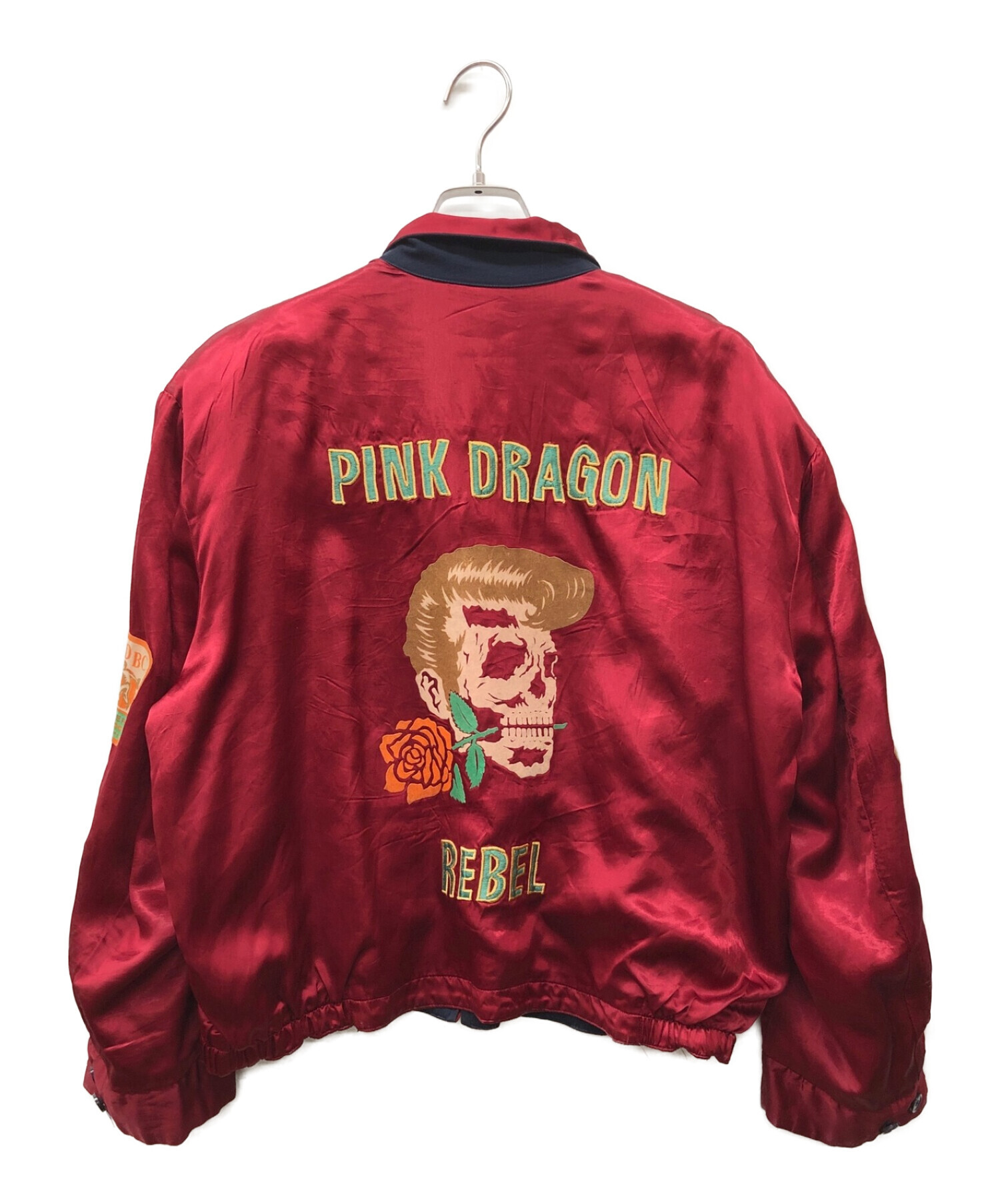 PINK DORAGON (ピンクドラゴン) CREAM SODA (クリームソーダ) ジャケット レッド×ネイビー サイズ:不明