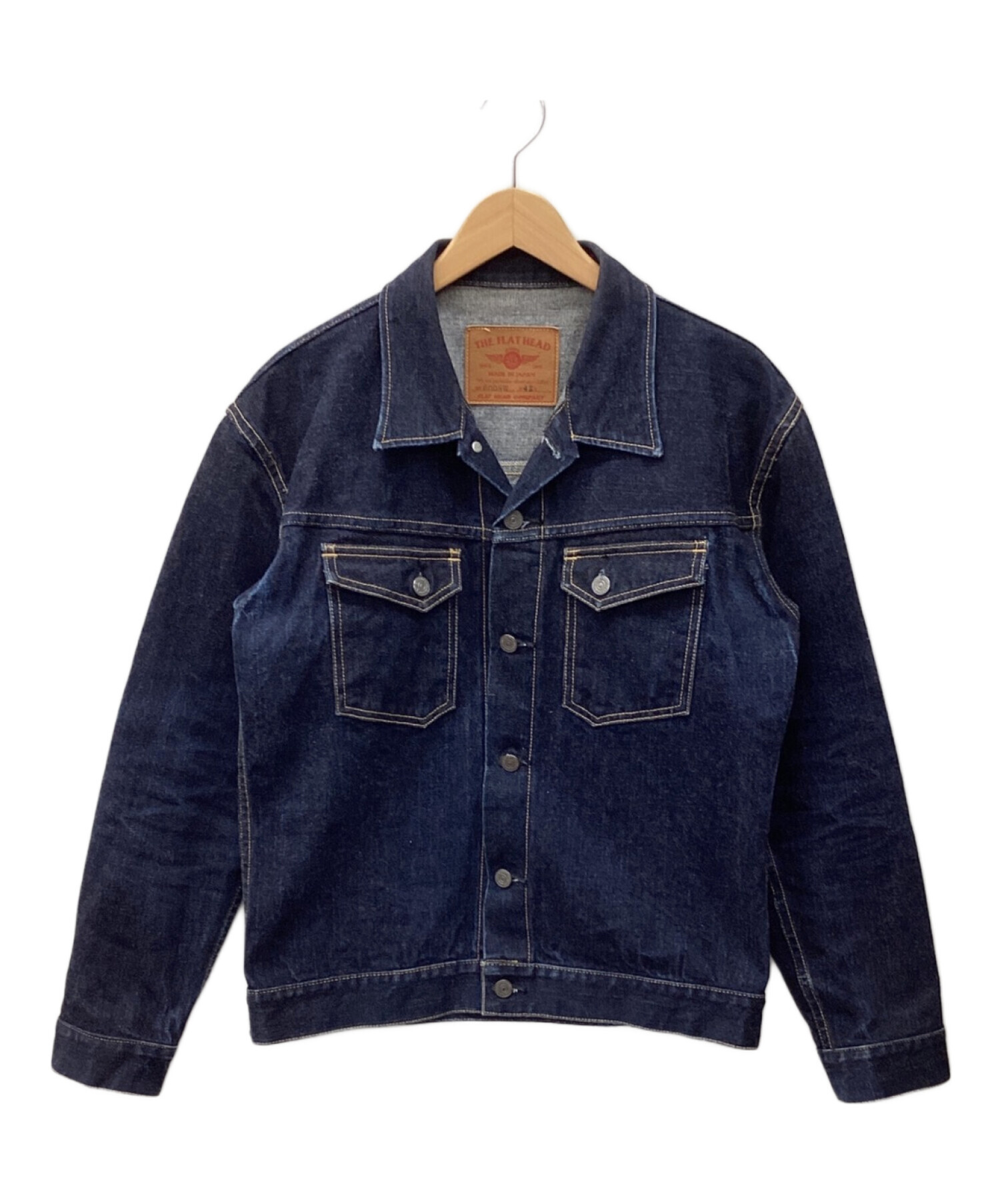 FLAT HEAD デニムジャケット 42サイズ ダークデニム