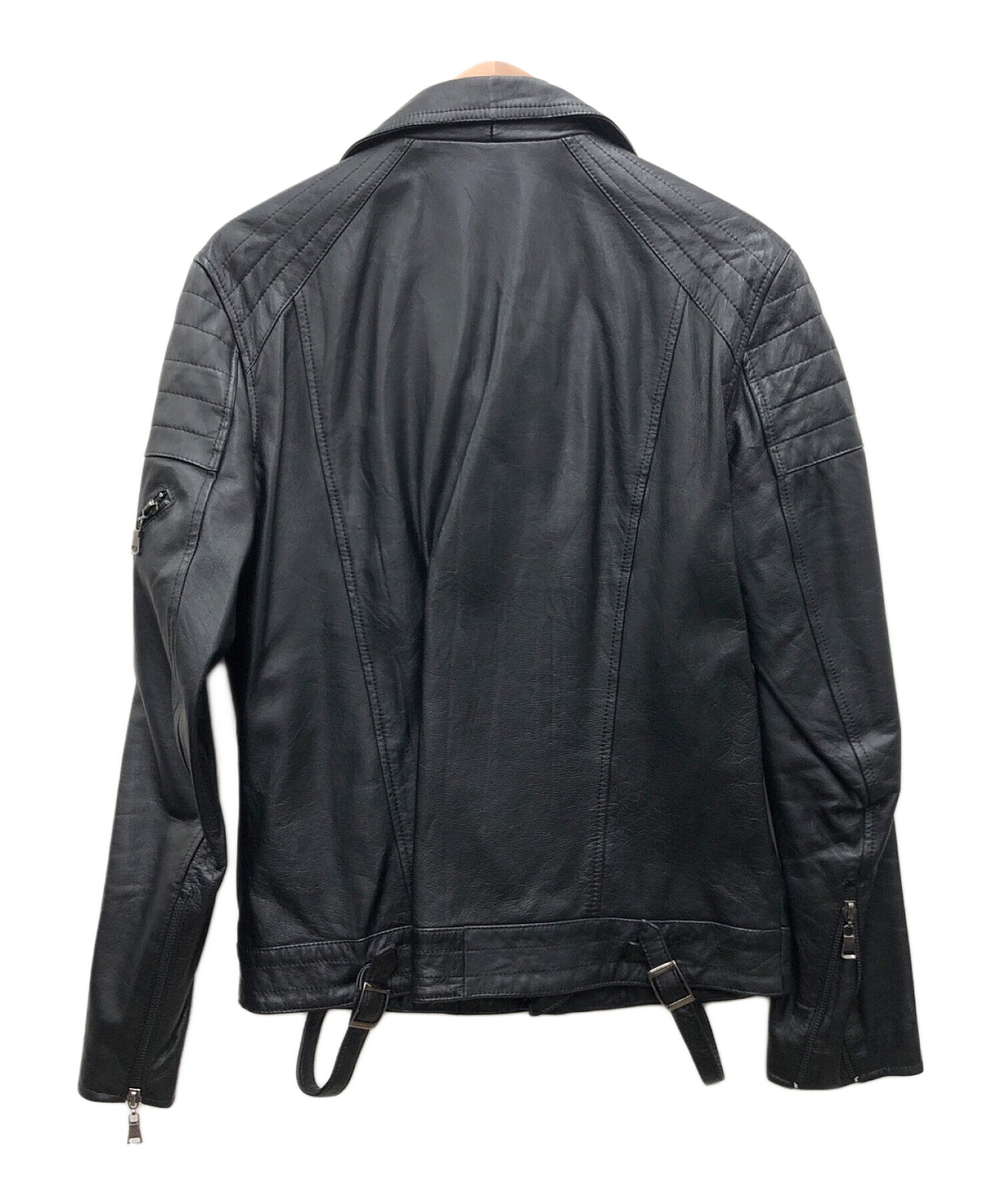 中古・古着通販】SCHAFFEN (シャッフェン) ダブルライダースジャケット 