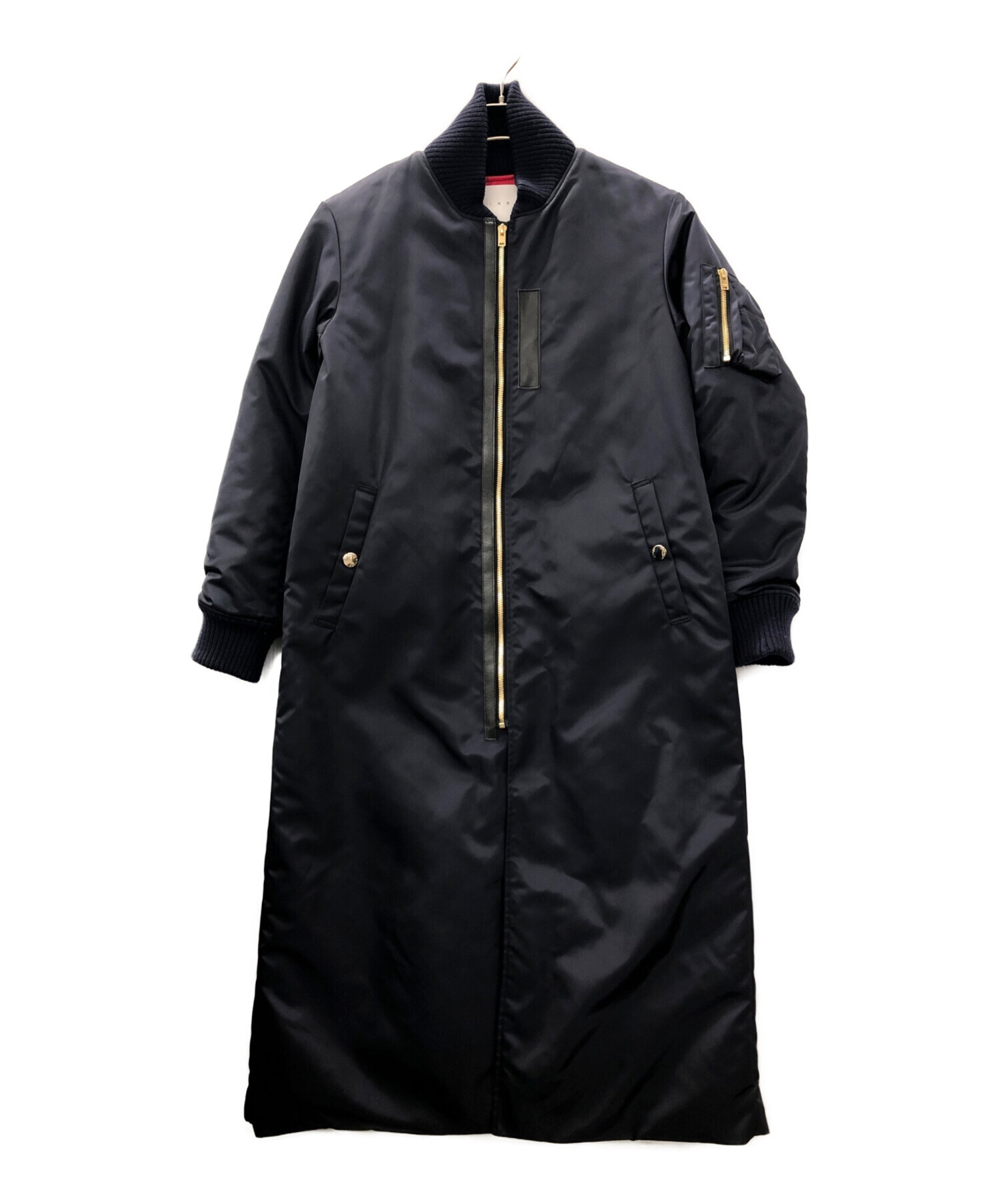 中古・古着通販】CINOH (チノ) ECYCLE NYLON LONG MA-1 ネイビー  