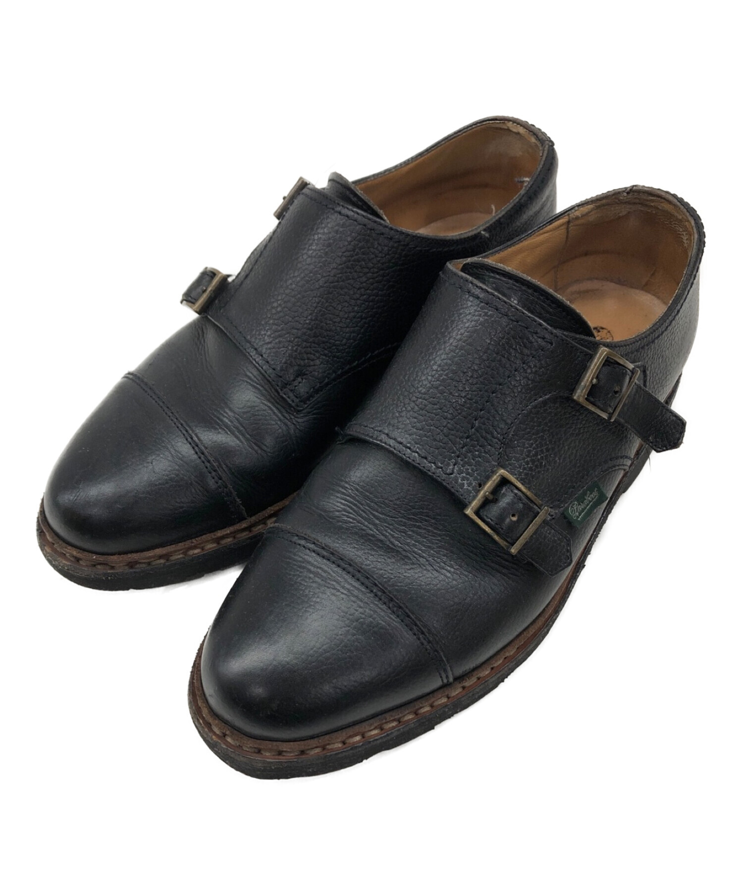 中古・古着通販】PARABOOT (パラブーツ) モンクストラップレザー 