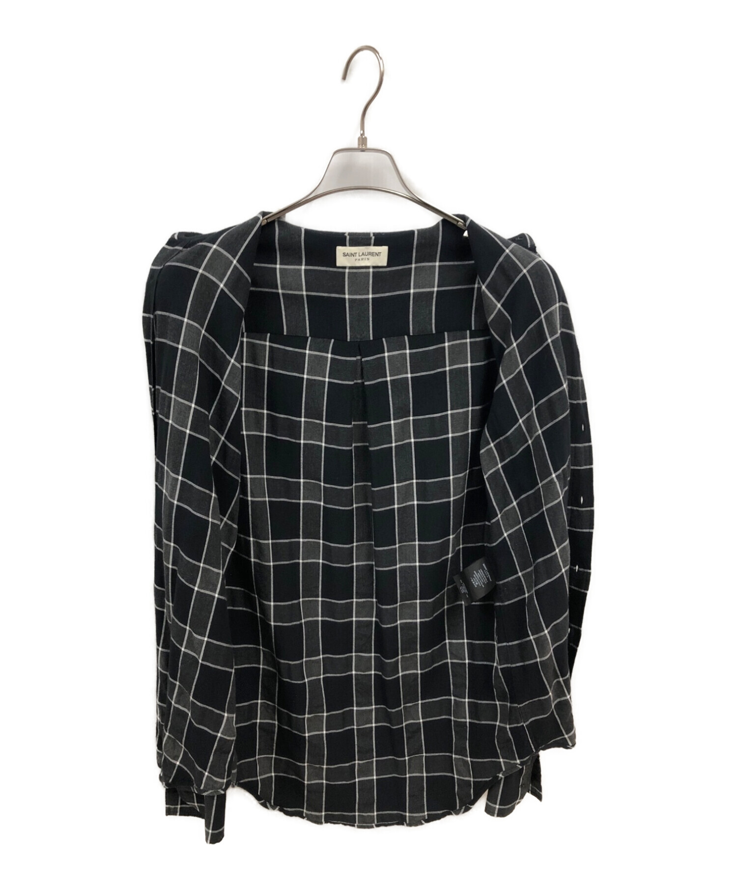 中古・古着通販】Saint Laurent Paris (サンローランパリ) ネルシャツ  