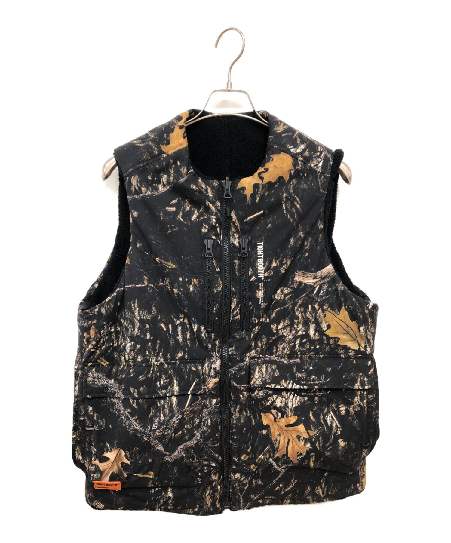 TBPR BULLET CAMO REVERSIBLE VEST新品Lサイズ TIGHTBOOTH（タイトブース）BULLET CAMO REVERSIBLE VEST の公式通販