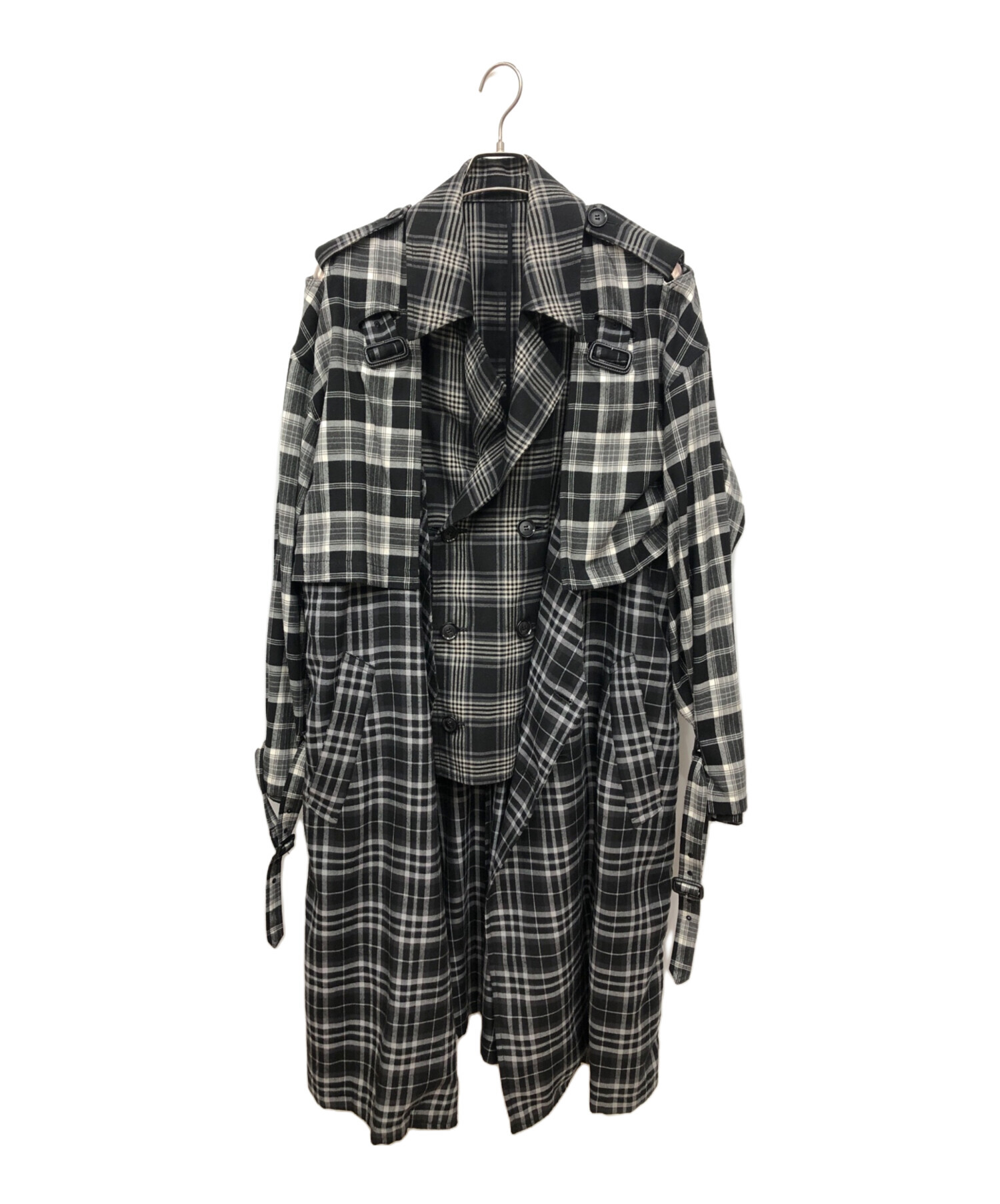 中古・古着通販】IROQUOIS (イロコイ) トレンチコート LAYRED TRENCH 