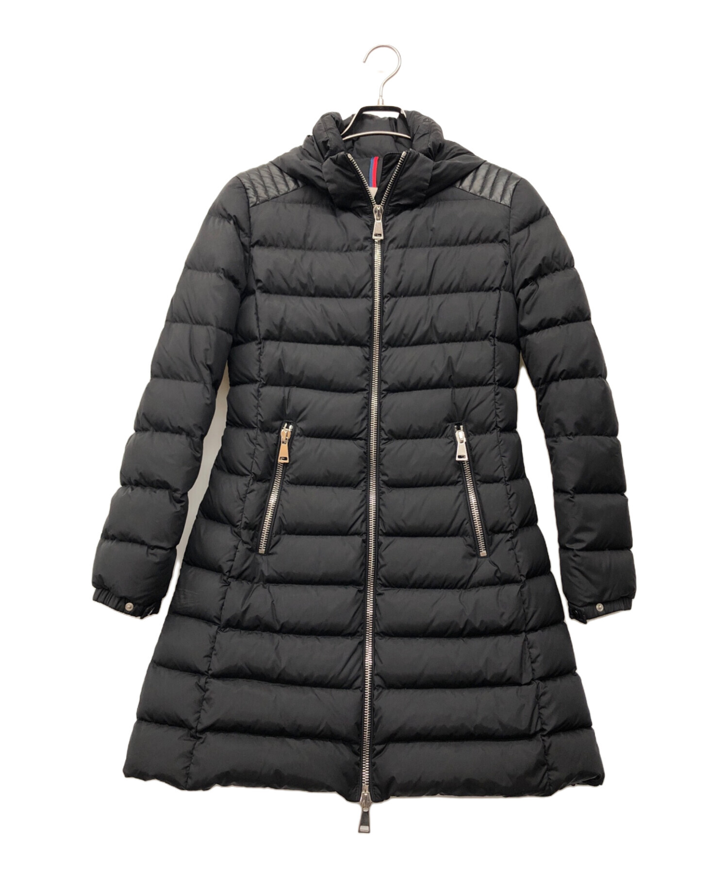 中古・古着通販】MONCLER (モンクレール) ダウンコート ブラック 