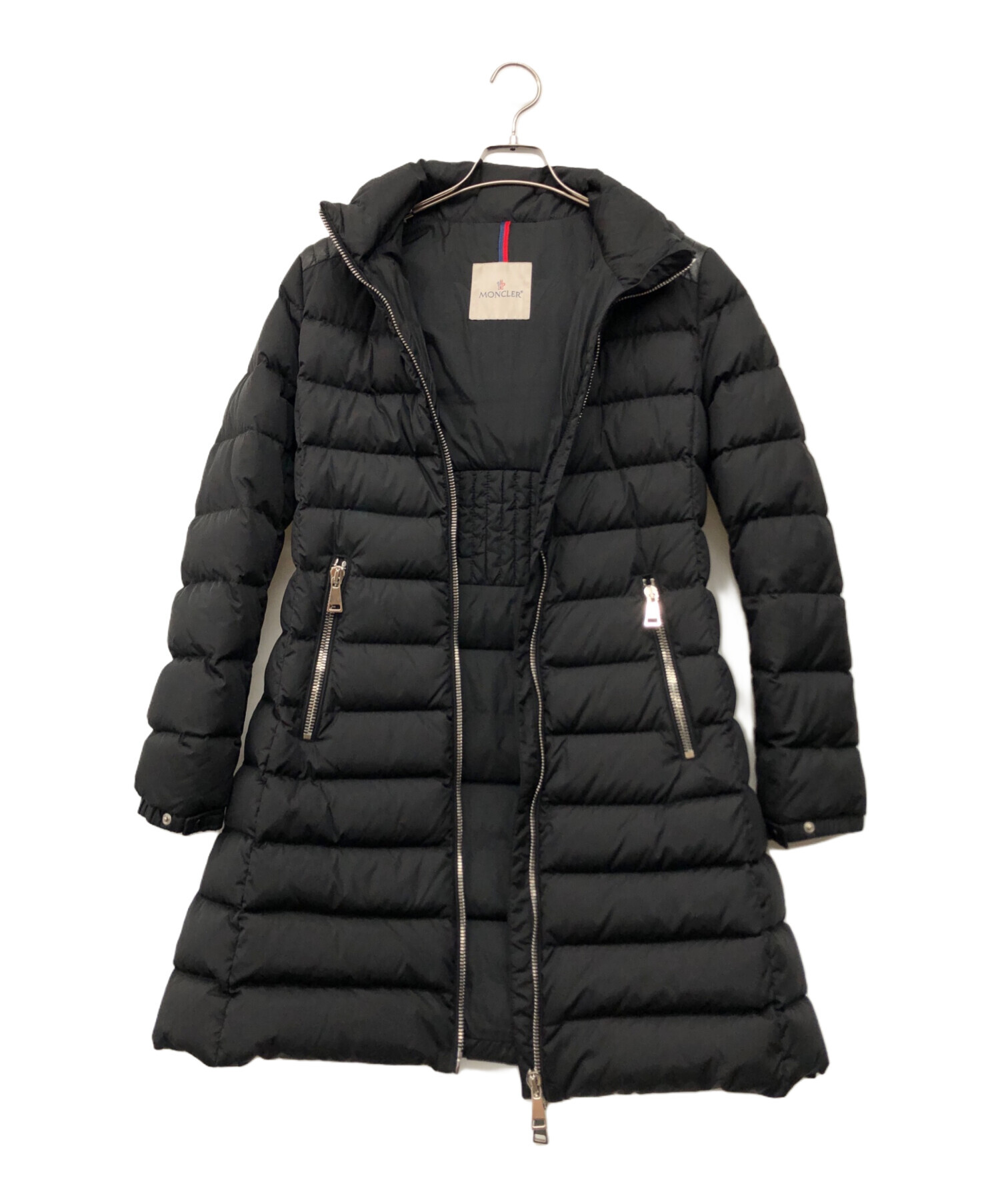 中古・古着通販】MONCLER (モンクレール) ダウンコート ブラック 