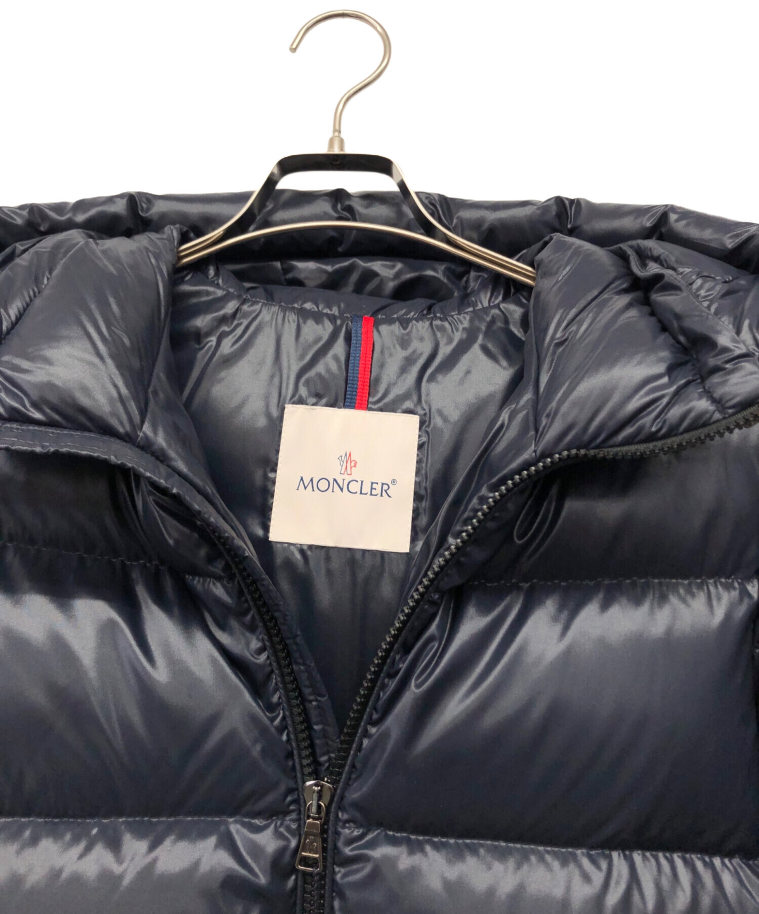 中古・古着通販】MONCLER (モンクレール) ダウンジャケット ネイビー 