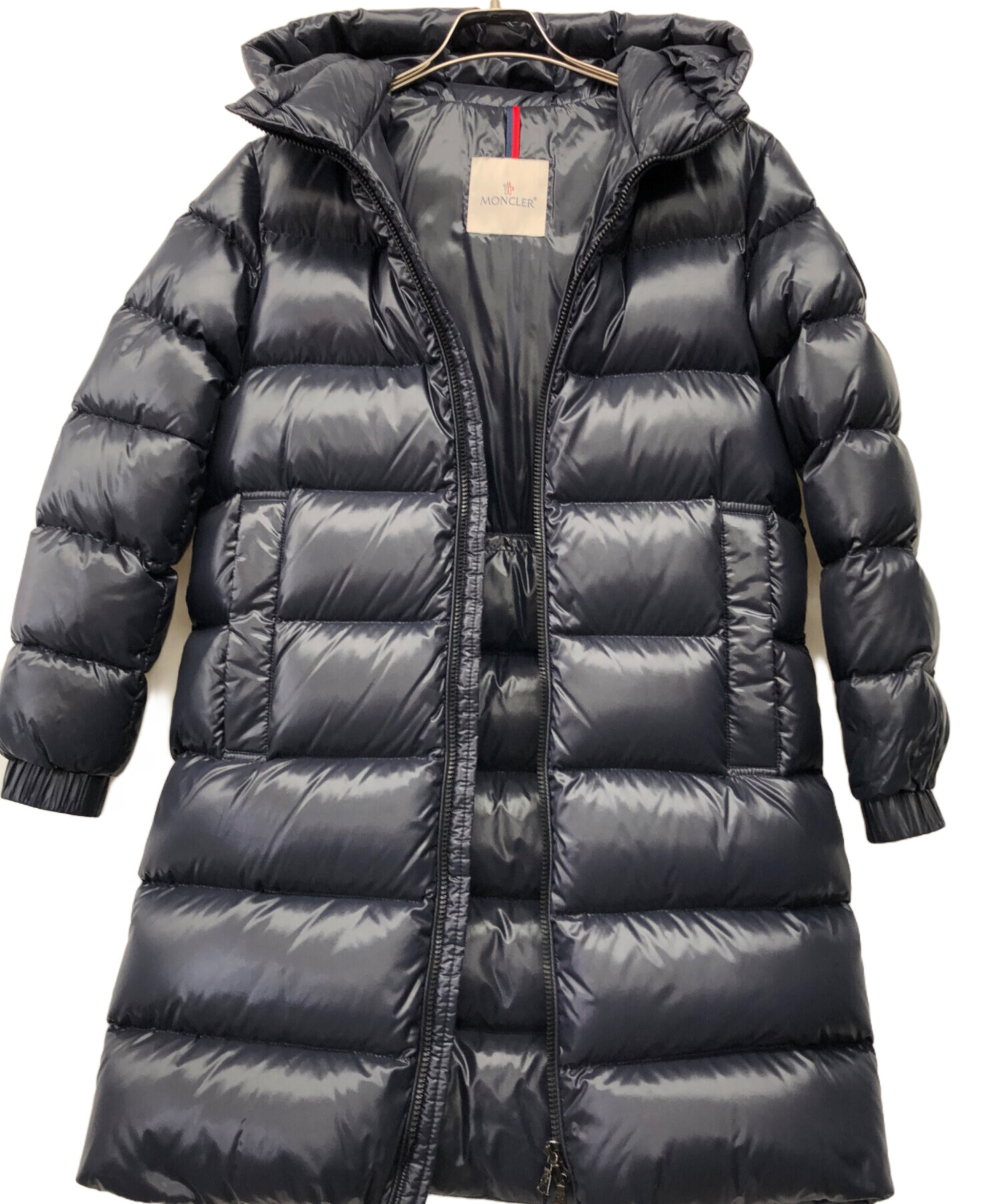 中古・古着通販】MONCLER (モンクレール) ダウンジャケット ネイビー  