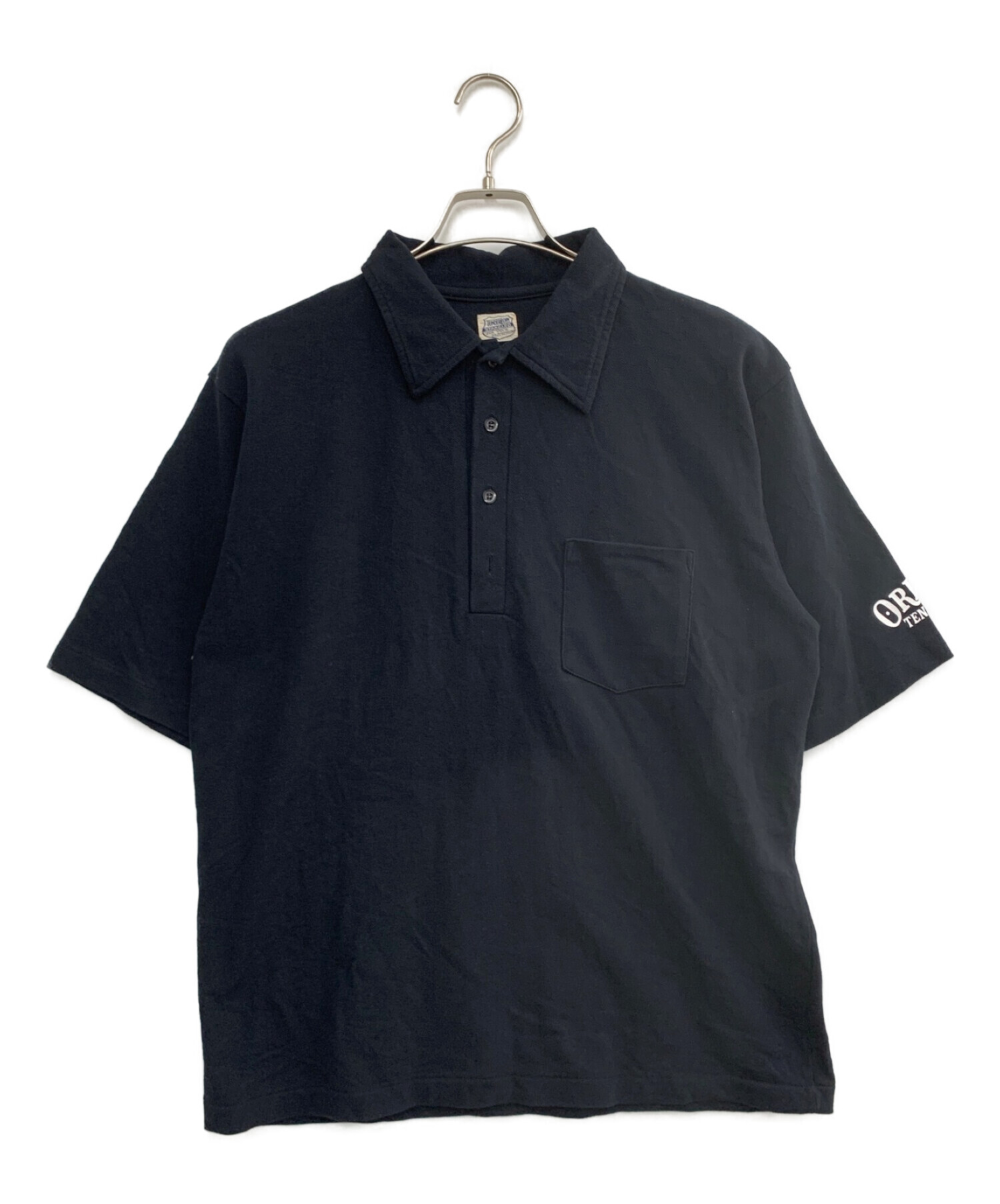 TENDERLOIN (テンダーロイン) ポロシャツ ブラック サイズ:L