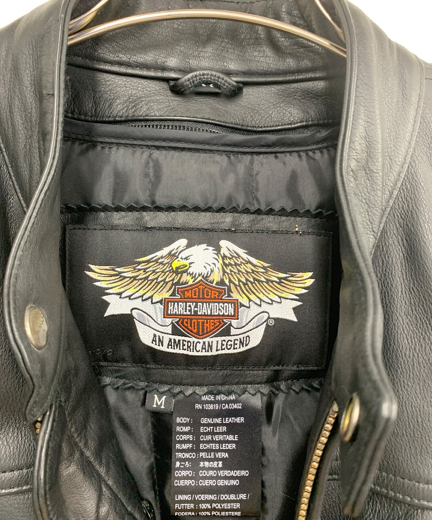 Harley-Davidson ハーレーダビッドソン　レザージャケット