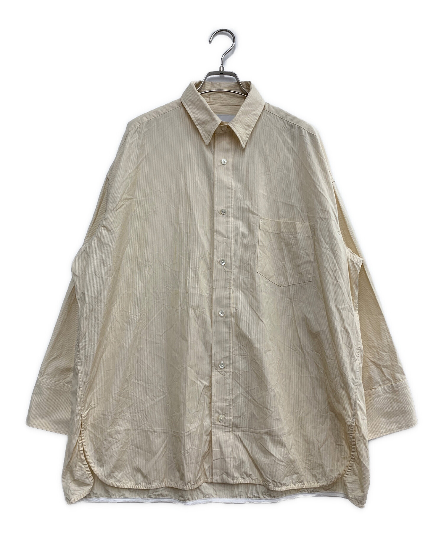 中古・古着通販】ticca (ティッカ) 長袖シャツ ベージュ サイズ:SIZE 
