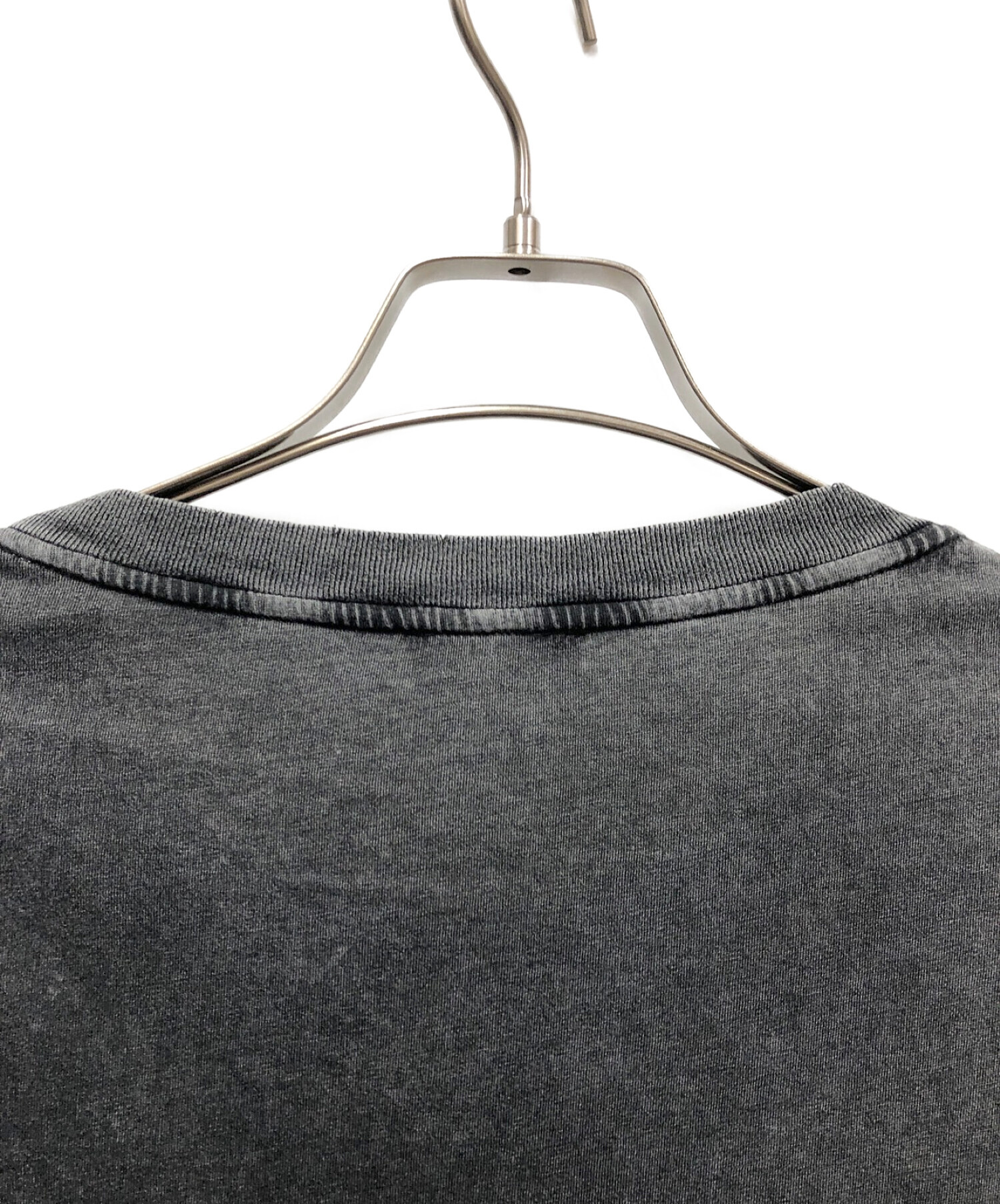 【希少XLサイズ】サンローランパリ ダメージ加工 クラシックロゴ Tシャツ 正規