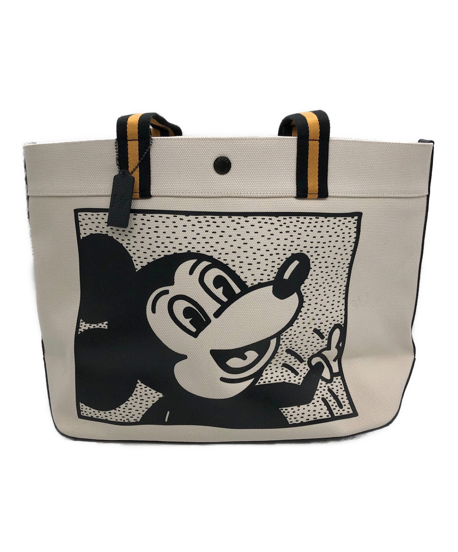 coach coach コーチ キースヘリング ミッキー トートバッグ（Kōki,が 