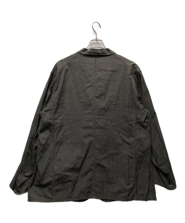 中古・古着通販】COMOLI (コモリ) ヨリ杢 ジャケット グレー サイズ:3  