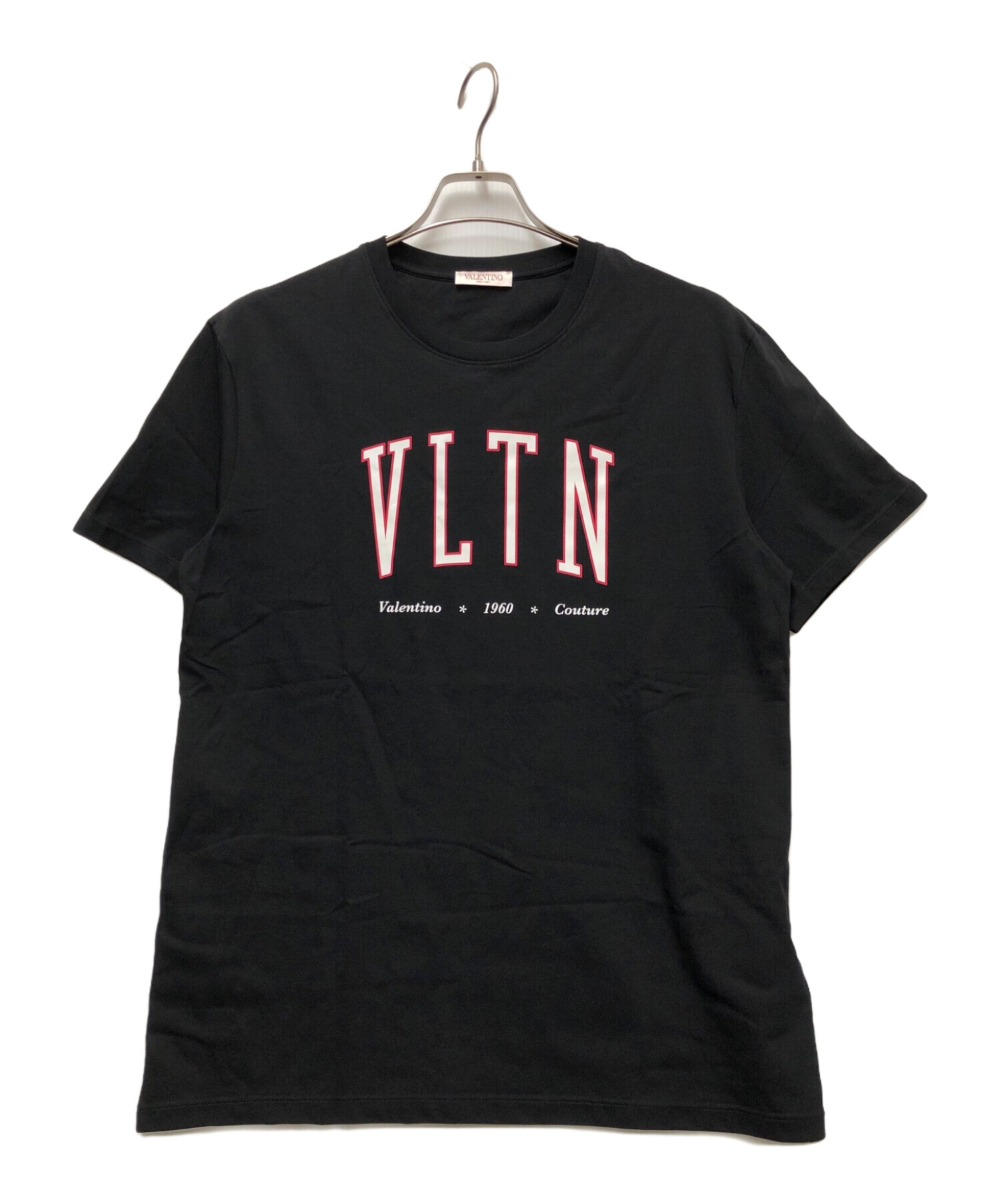 中古・古着通販】VALENTINO (ヴァレンティノ) ロゴカットソー ブラック 