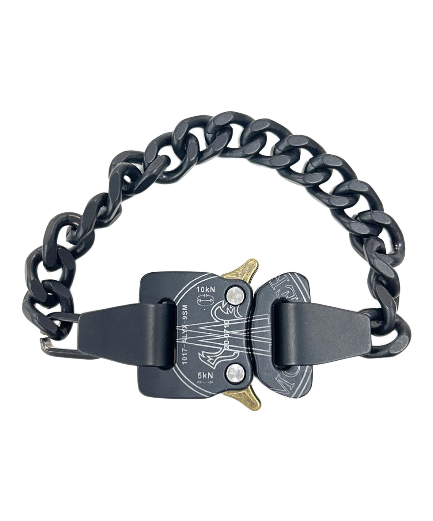 BUCKLE with LOGO BRACELET SILVER - ALYX ( 1017 ALYX 9SM 