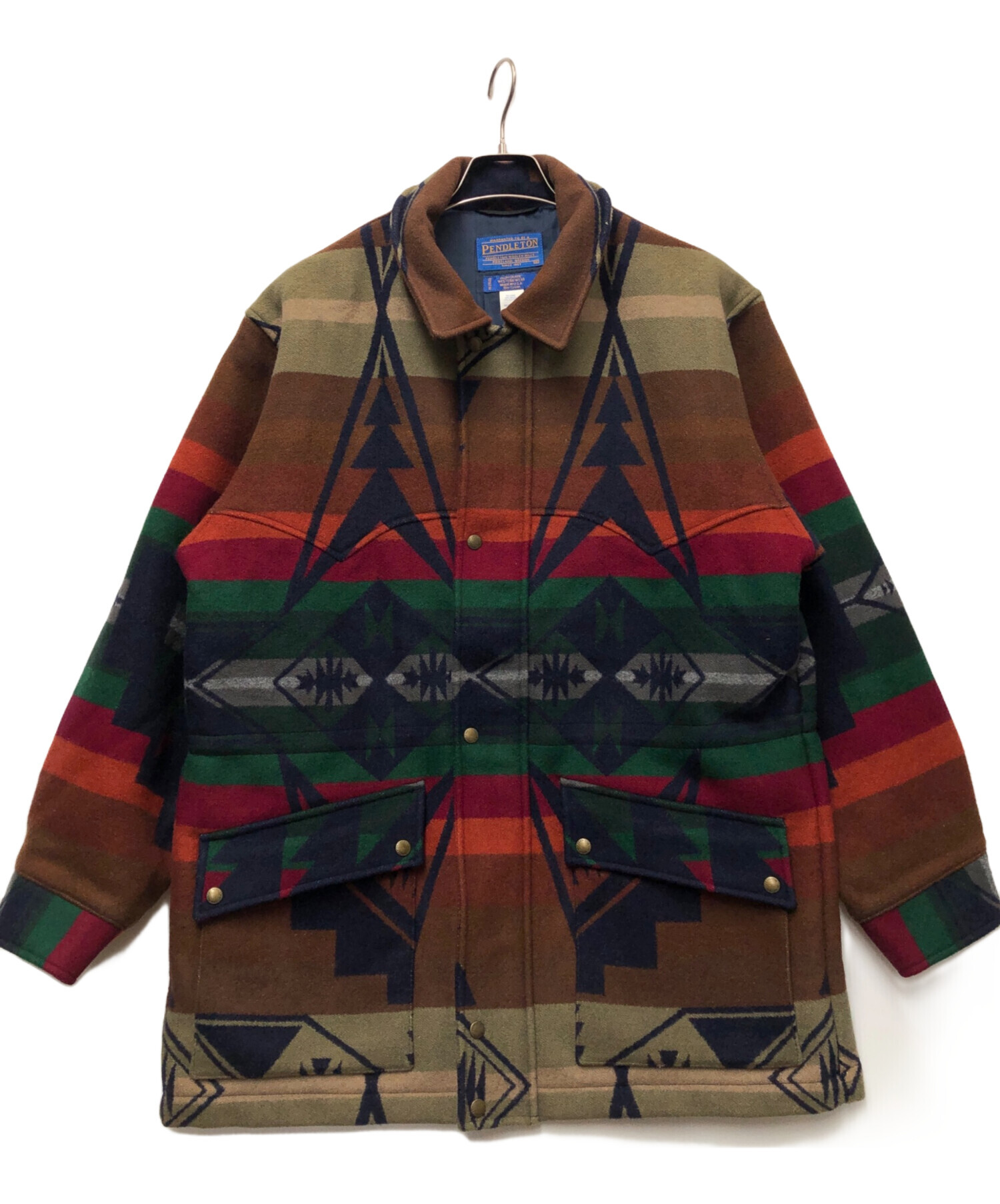 中古・古着通販】PENDLETON (ペンドルトン) ネイティブ柄ウール 
