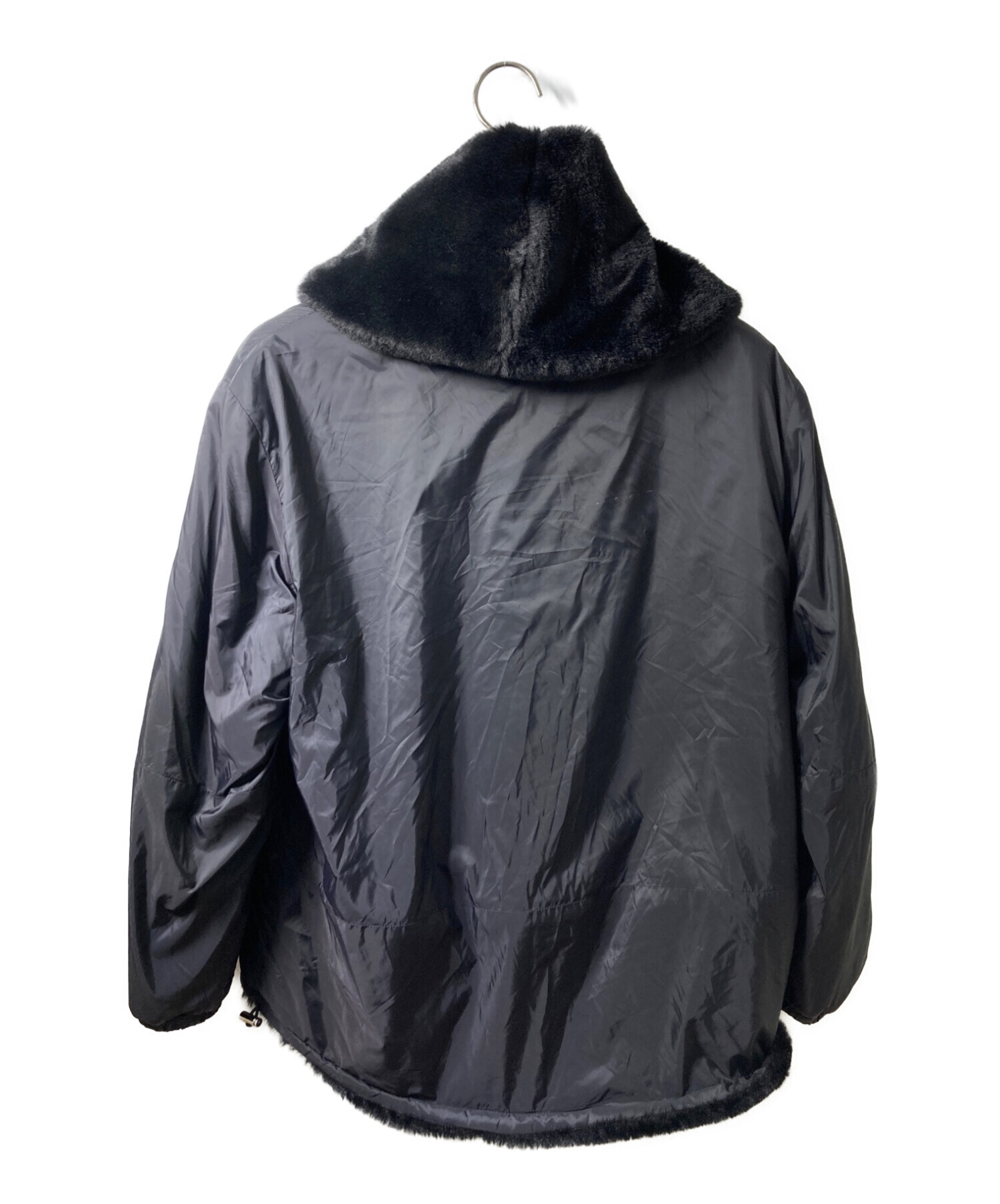  黒 ファーコート コート 大きいサイズ 快適である ファー毛皮 中長セクション