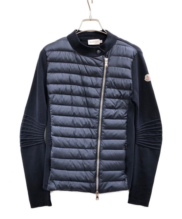MONCLER ネイビーダウンニットXS