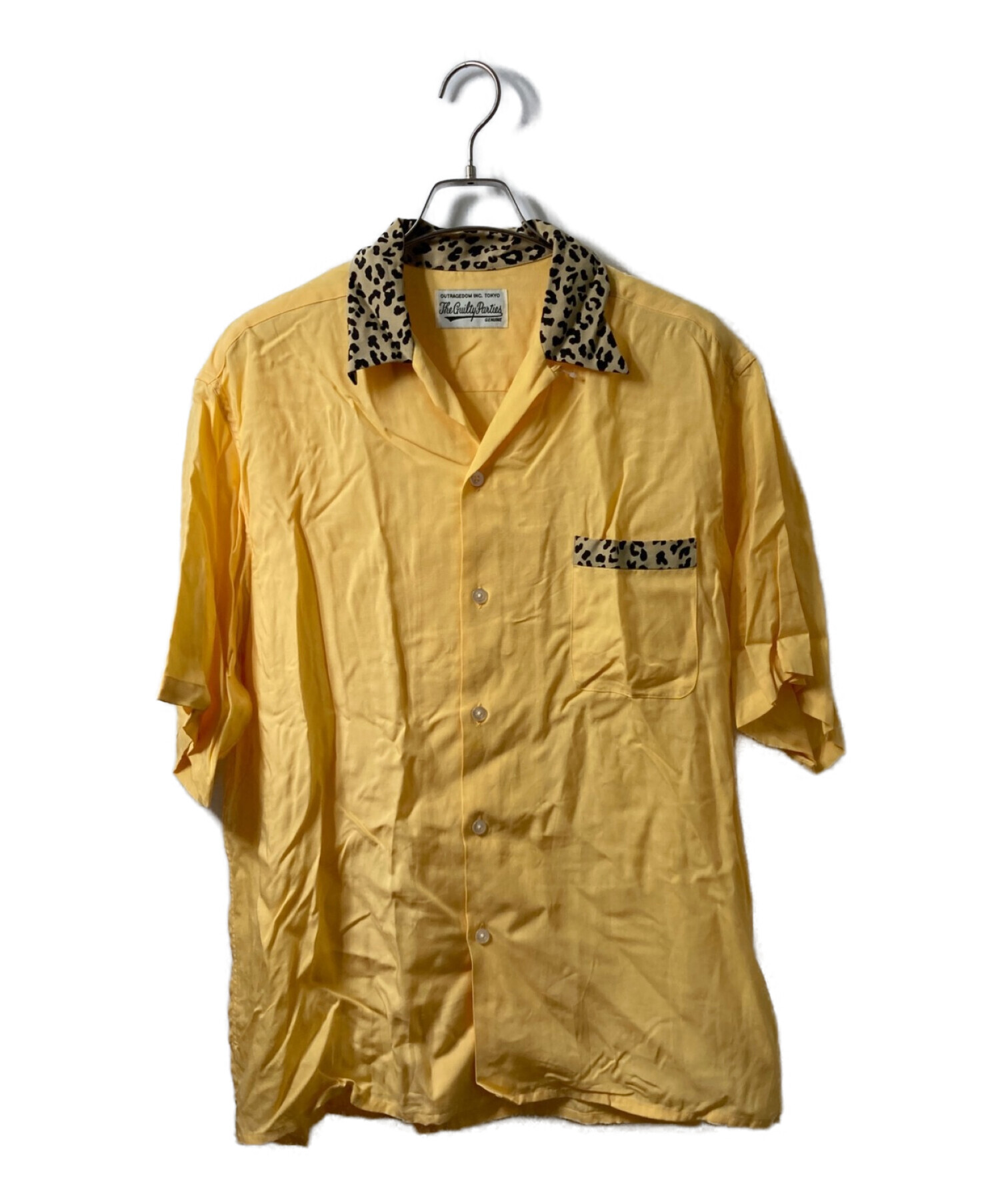 中古・古着通販】WACKO MARIA (ワコマリア) 半袖シャツ イエロー 